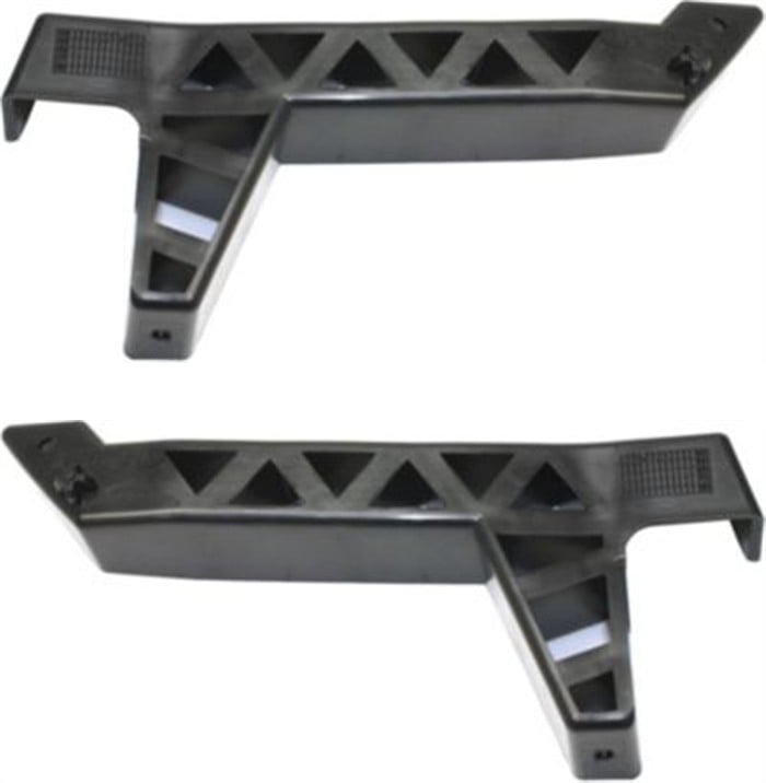 Pair/Set - Rear Bumper Bracket for Mercedes-Benz C-Class 2008-2011, Lower Support with AMG Package, Right (Passenger) and Left (Driver) Side Replacement Set