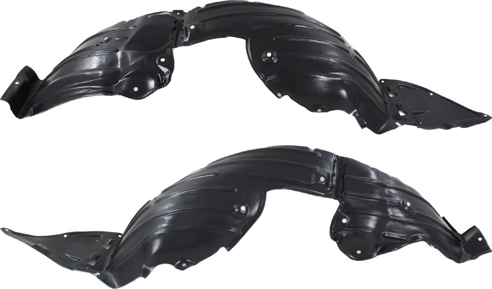 Front Fender Liner Pair/Set for Mazda 6, 2014-2017, Right (Passenger) and Left (Driver) Side Replacement