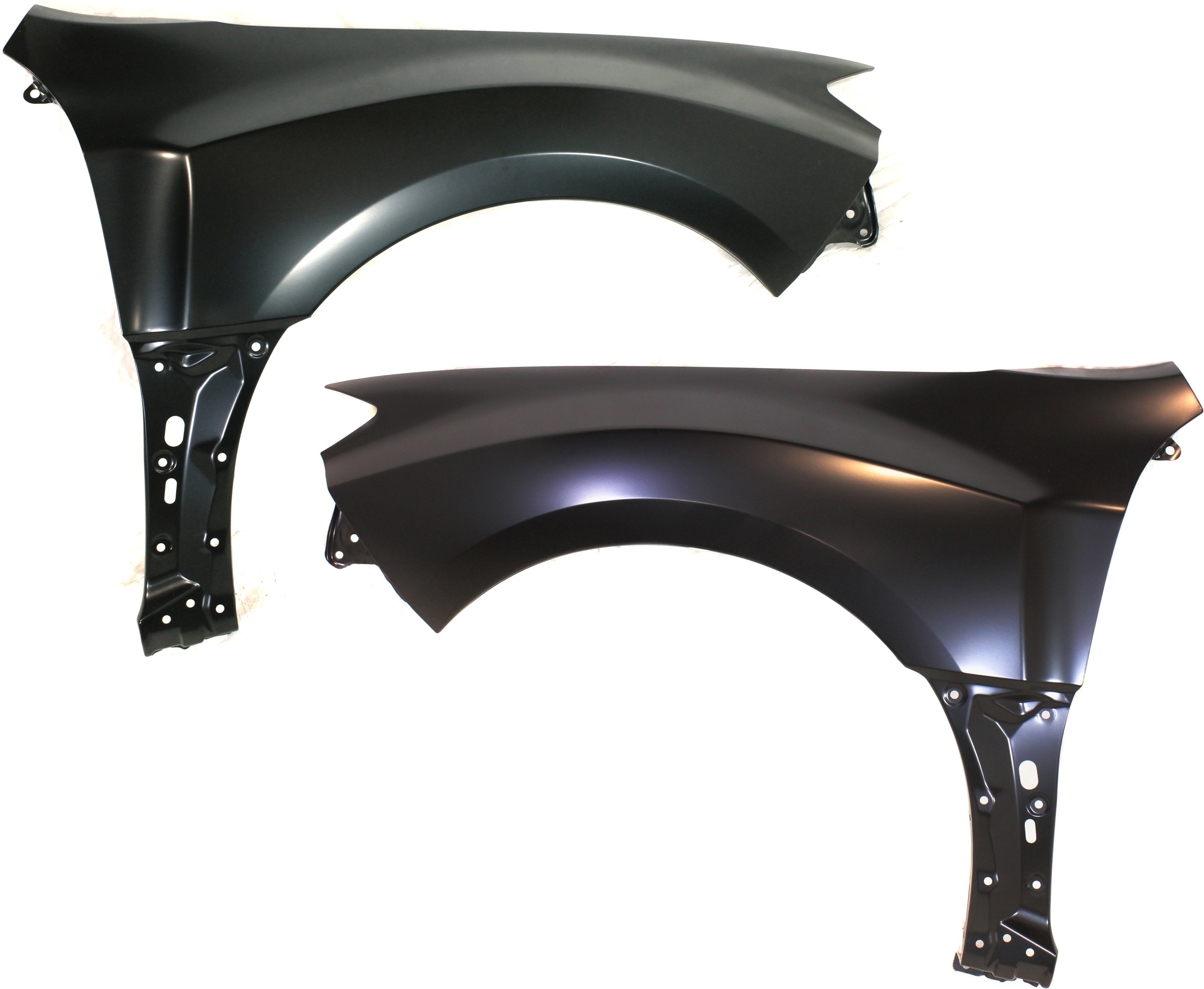 Front Fender Pair/Set for 2008-2014 Subaru Impreza, Primed (Ready to Paint), Includes Right (Passenger) and Left (Driver) Fenders, Suitable for WRX, STI (2008-2010), Sedan/Wagon Models, Perfect Replacement