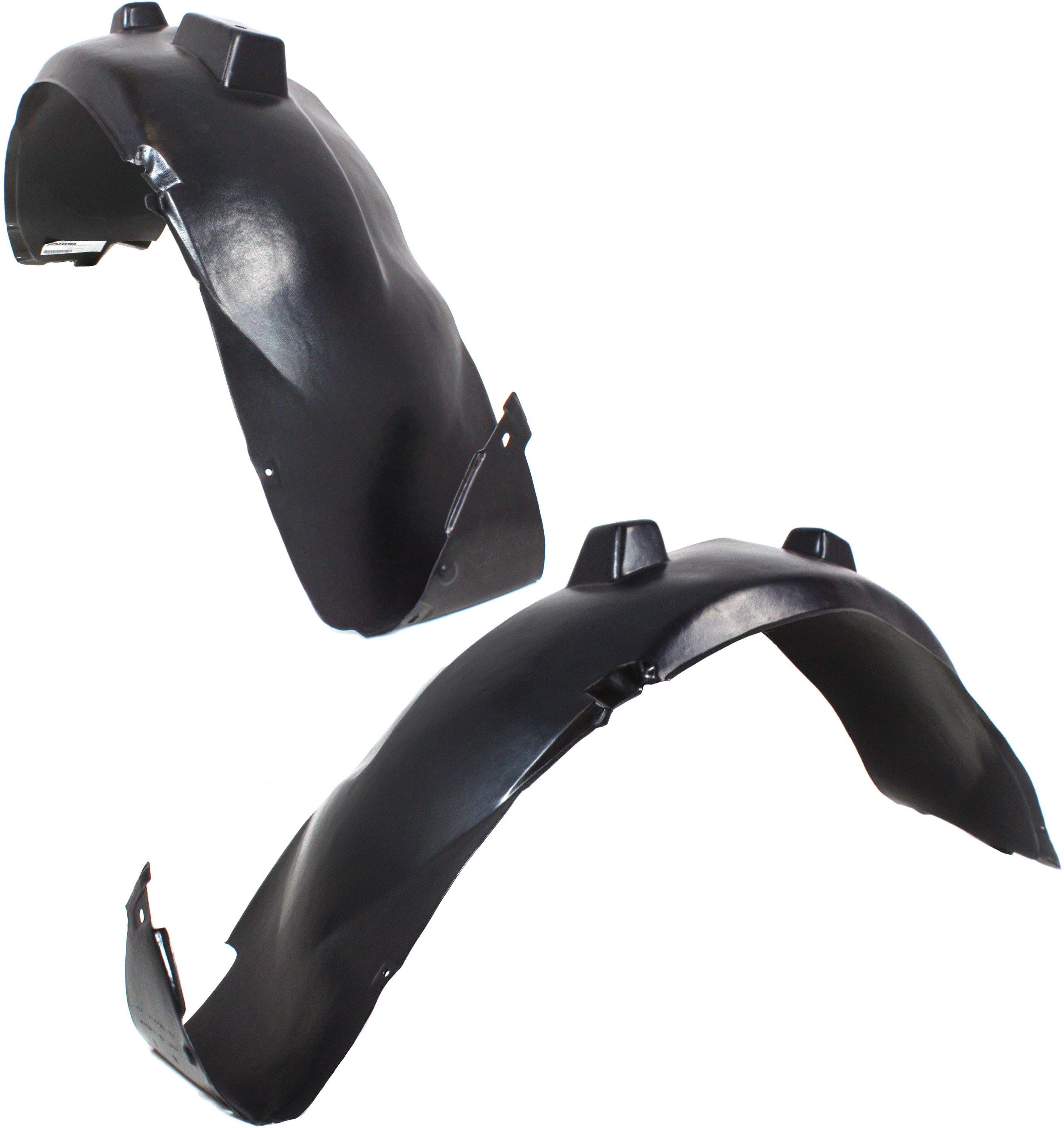 Front Fender Liner Pair/Set for Saturn VUE (2008-2010), Chevrolet Captiva Sport (2012-2015), Right (Passenger) and Left (Driver), LT/LTZ Models Replacement