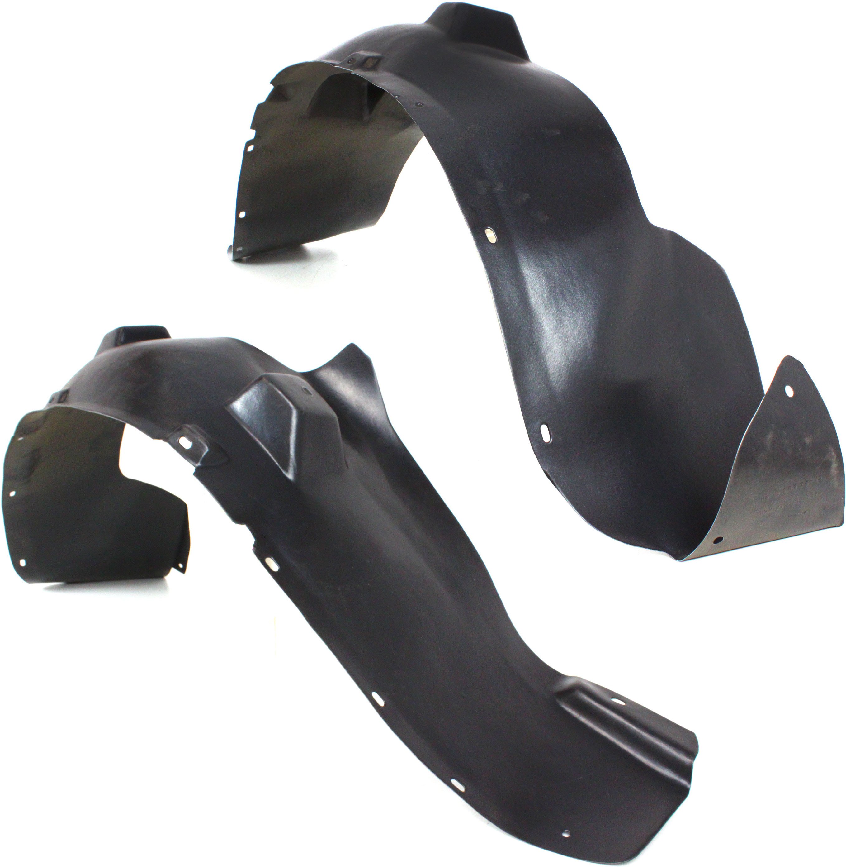 Front Fender Liner Pair/Set of 2 for Suzuki XL-7 2007-2009, Right (Passenger) and Left (Driver), Replacement
