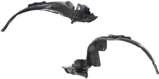 Front Fender Liner Pair/Set for 2004-2005 Subaru Impreza Sedan, Right (Passenger) and Left (Driver) Sides, Replacement