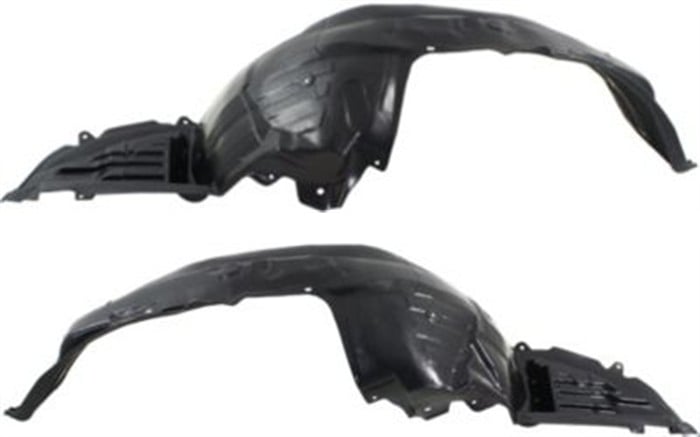 Front Fender Liner Pair/Set for 2008-2010 Subaru Impreza, Right (Passenger) and Left (Driver), Suitable for WRX STI Models, Replacement