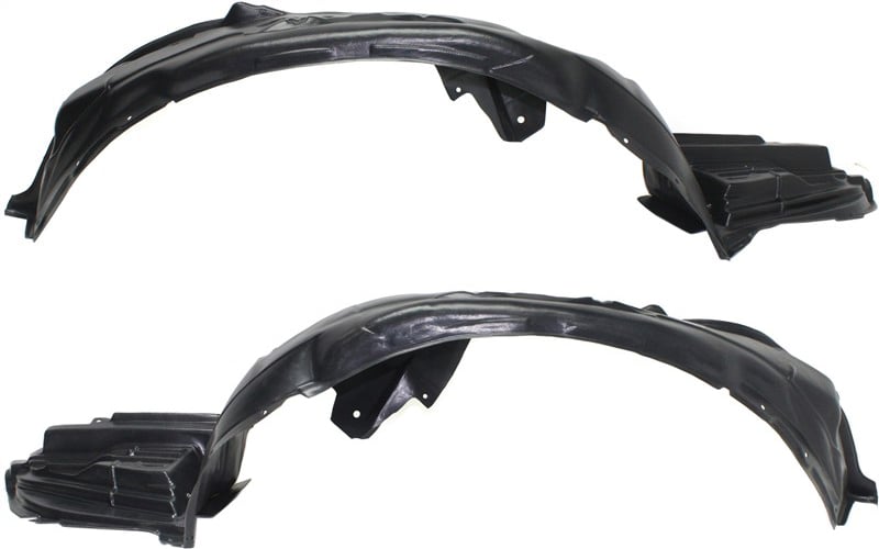 Front Fender Liner Pair/Set for Subaru Impreza WRX Models, Years 2011-2014, Includes Right (Passenger) and Left (Driver) Sides, Replacement