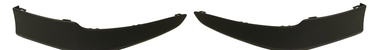Pair/Set - Front Lower Valance Sets for Toyota Corolla 2009-2010, Right (Passenger) and Left (Driver) Spoiler, Primed (Ready to Paint), S/XRS Models, North America Built Vehicle Replacement