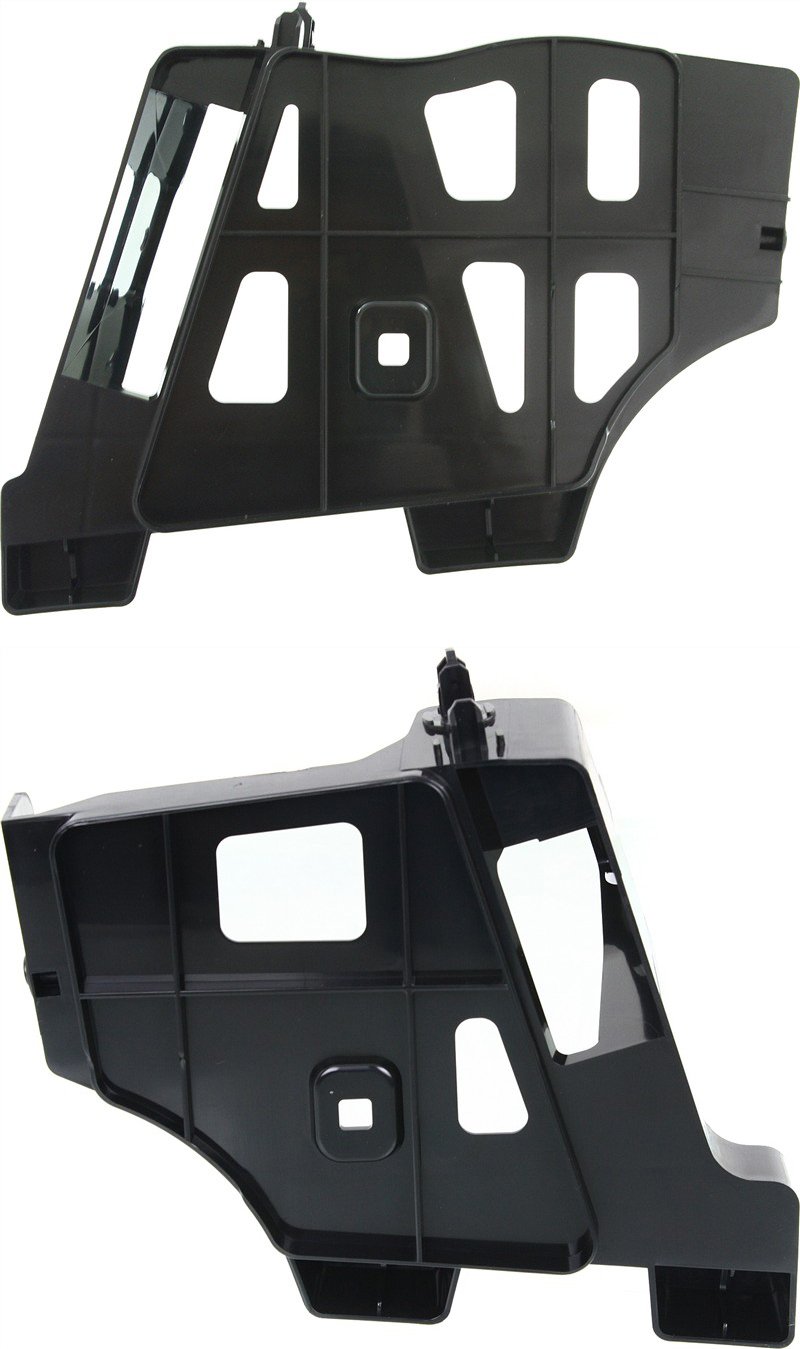Rear Bumper Cover Support for Toyota Camry 2015-2017, Right (Passenger) and Left (Driver) Side, Bumper Side Seal, Plastic Replacement Pair/Set