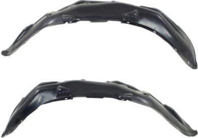 Rear Fender Liner Pair/Set for 2005-2015 Toyota Tacoma, Right (Passenger) and Left (Driver), Crew Cab, 5 Ft. Bed Replacement