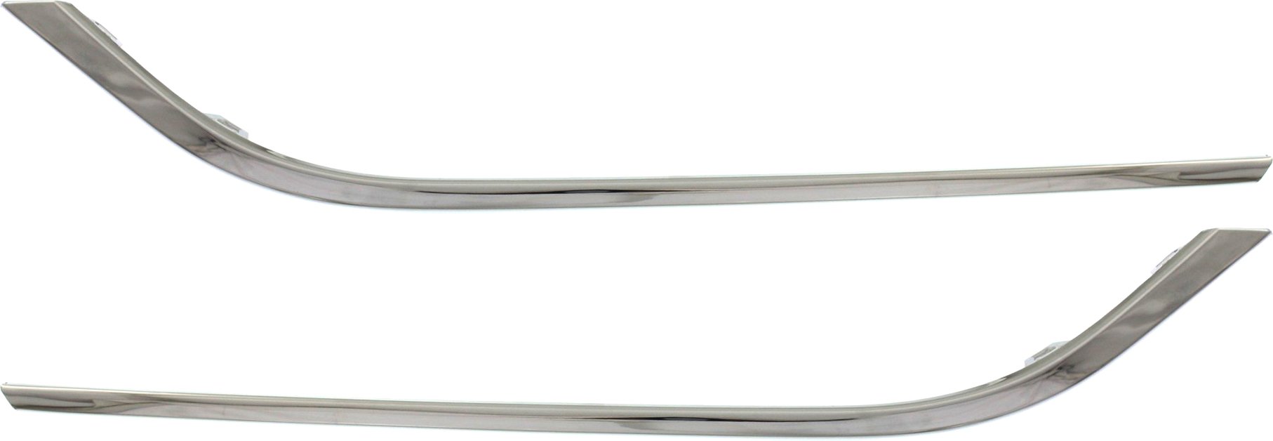 Front Bumper Trim Pair/Set for 2012-2015 Volkswagen Passat, Right (Passenger) and Left (Driver) Replacement