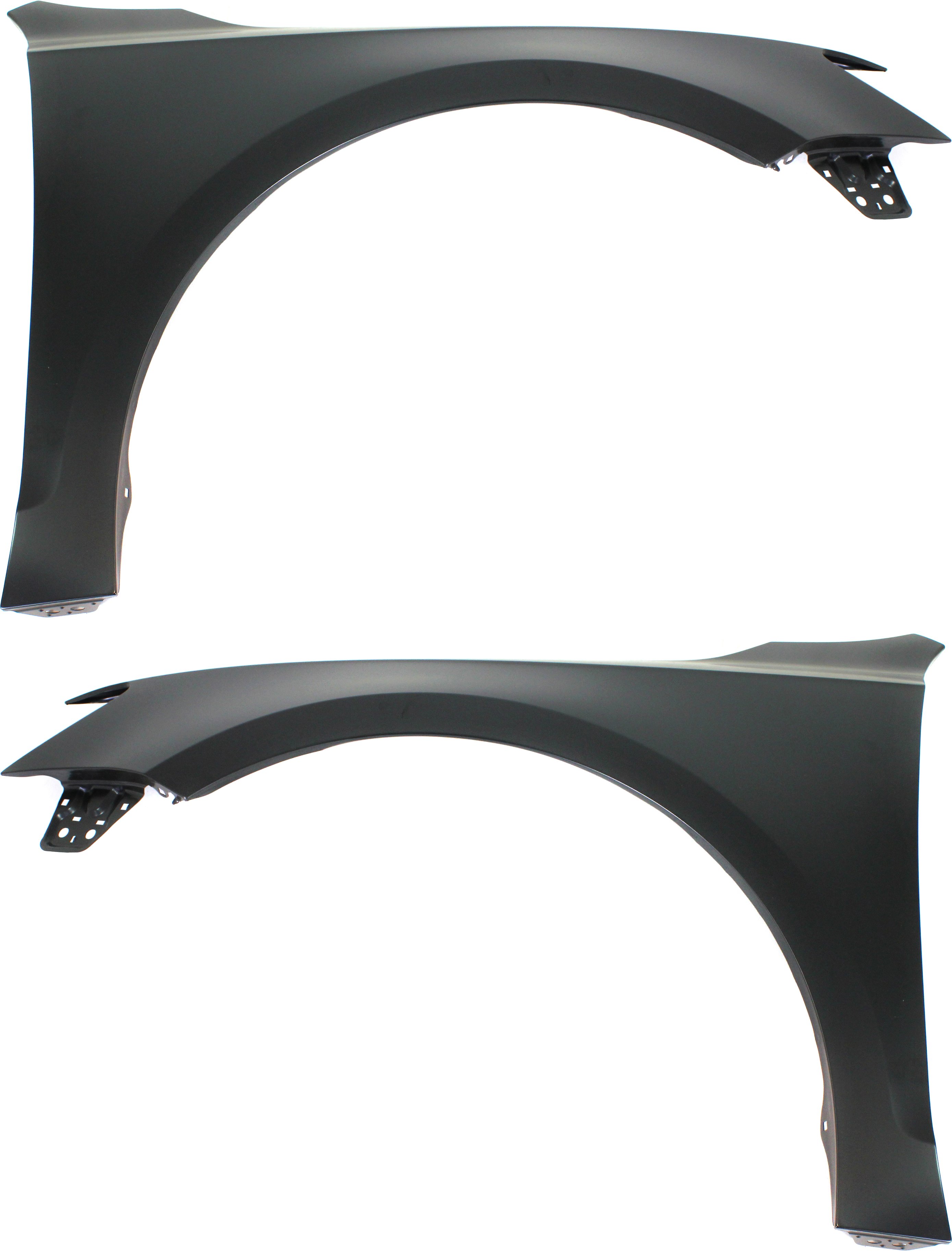 Front Fender Pair/Set for 2011-2018 Volkswagen Jetta Sedan, Primed (Ready to Paint), Right (Passenger) and Left (Driver) Sides, Replacement