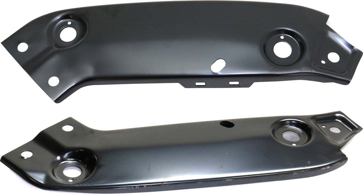 Radiator Support Pair/Set for Volkswagen Jetta Sedan/Hybrid 2011-2018, Right (Passenger) and Left (Driver) Side Support, Replacement