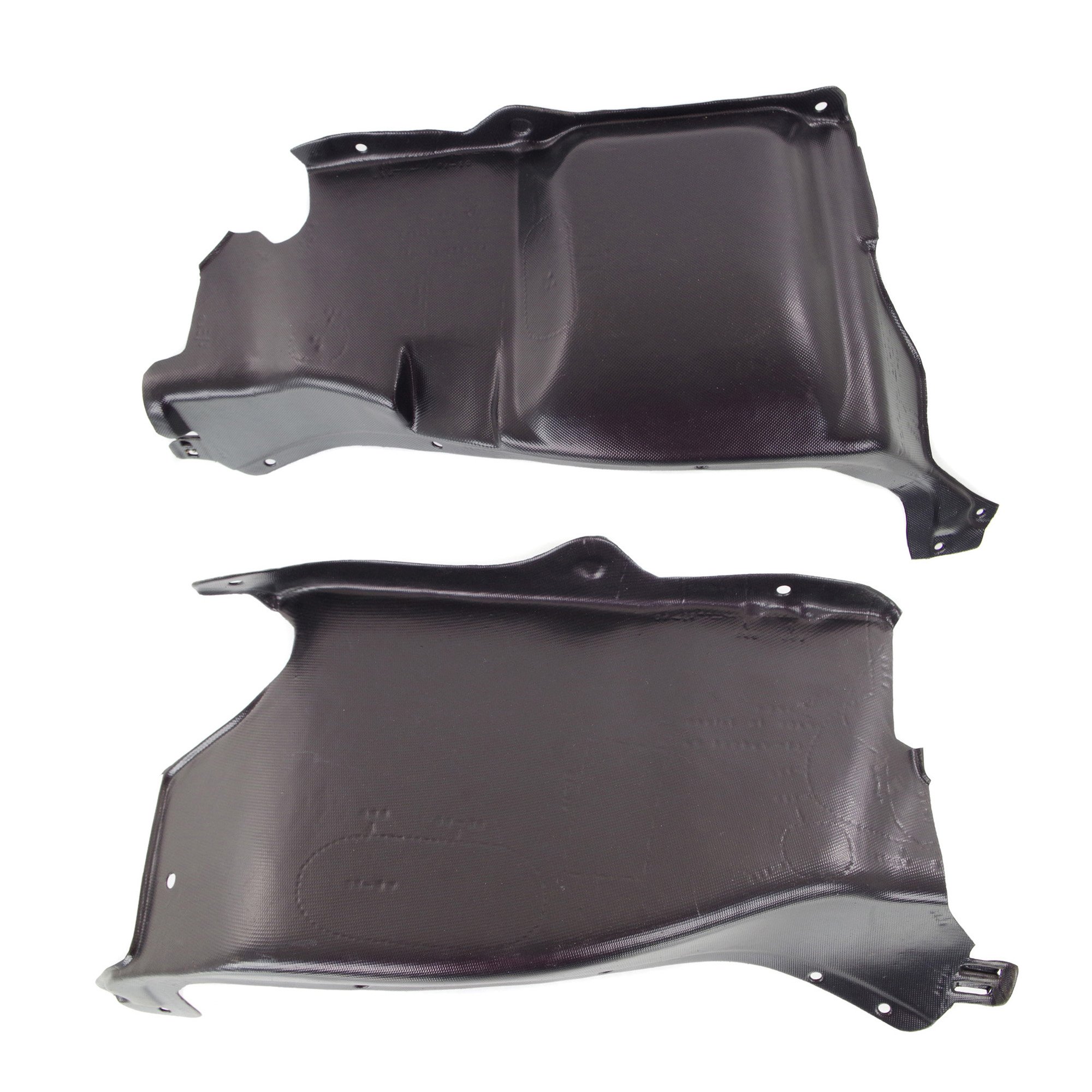 Engine Splash Shield Pair/Set for Volkswagen New Beetle 1998-2006, Under Cover, Right (Passenger) and Left (Driver), 1.8/1.9L Engine, Hatchback Replacement
