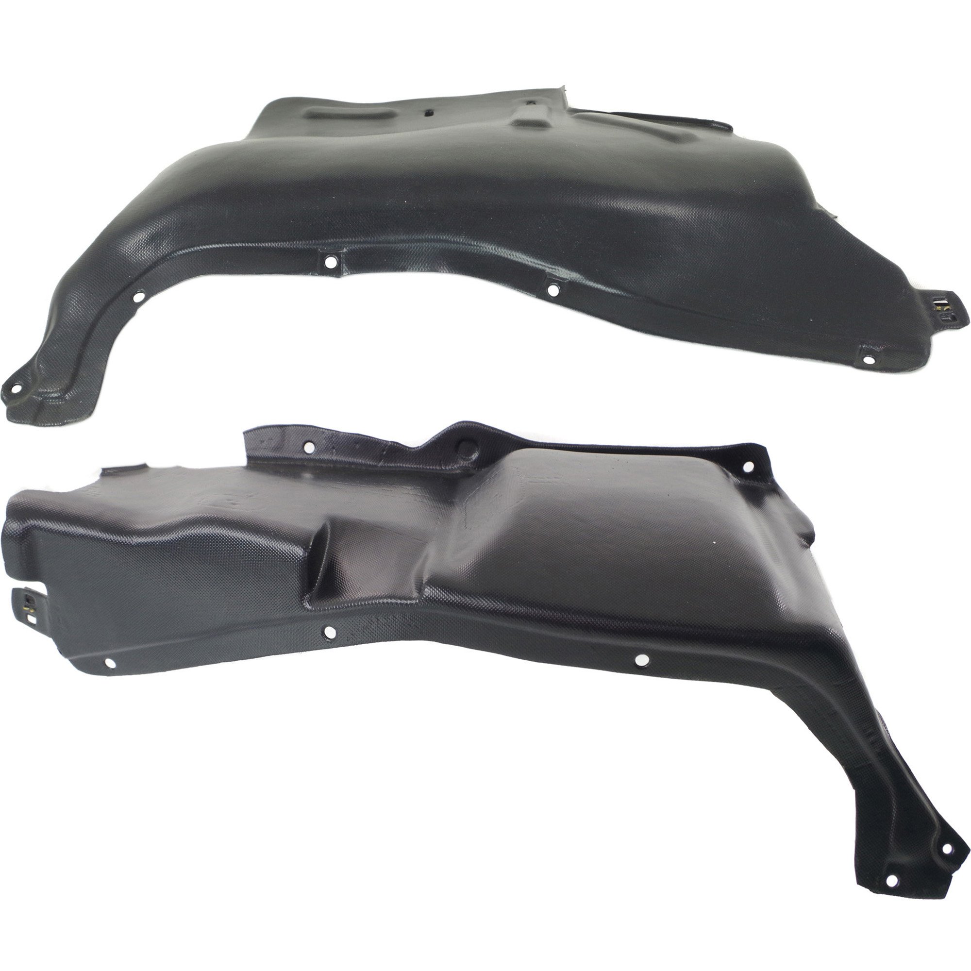 Engine Splash Shield Pair/Set for Volkswagen Beetle 2006-2010, Right (Passenger) and Left (Driver) Under Cover, Replacement