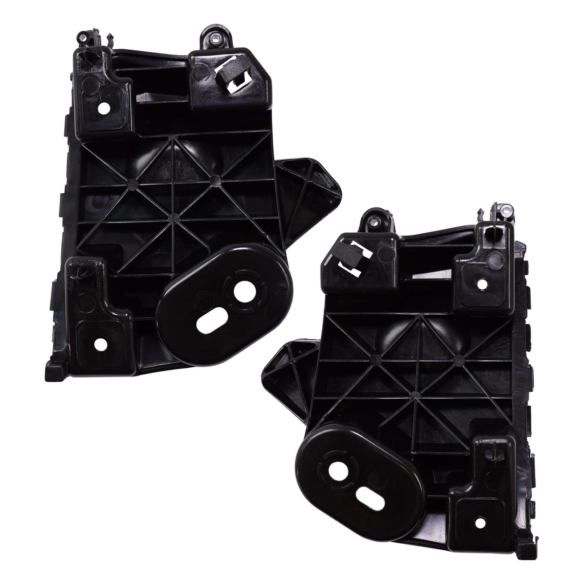 Front Bumper Bracket Right (Passenger) and Left (Driver) Side Cover Pair/Set for 2019-2021 Ford Ranger, Replacement