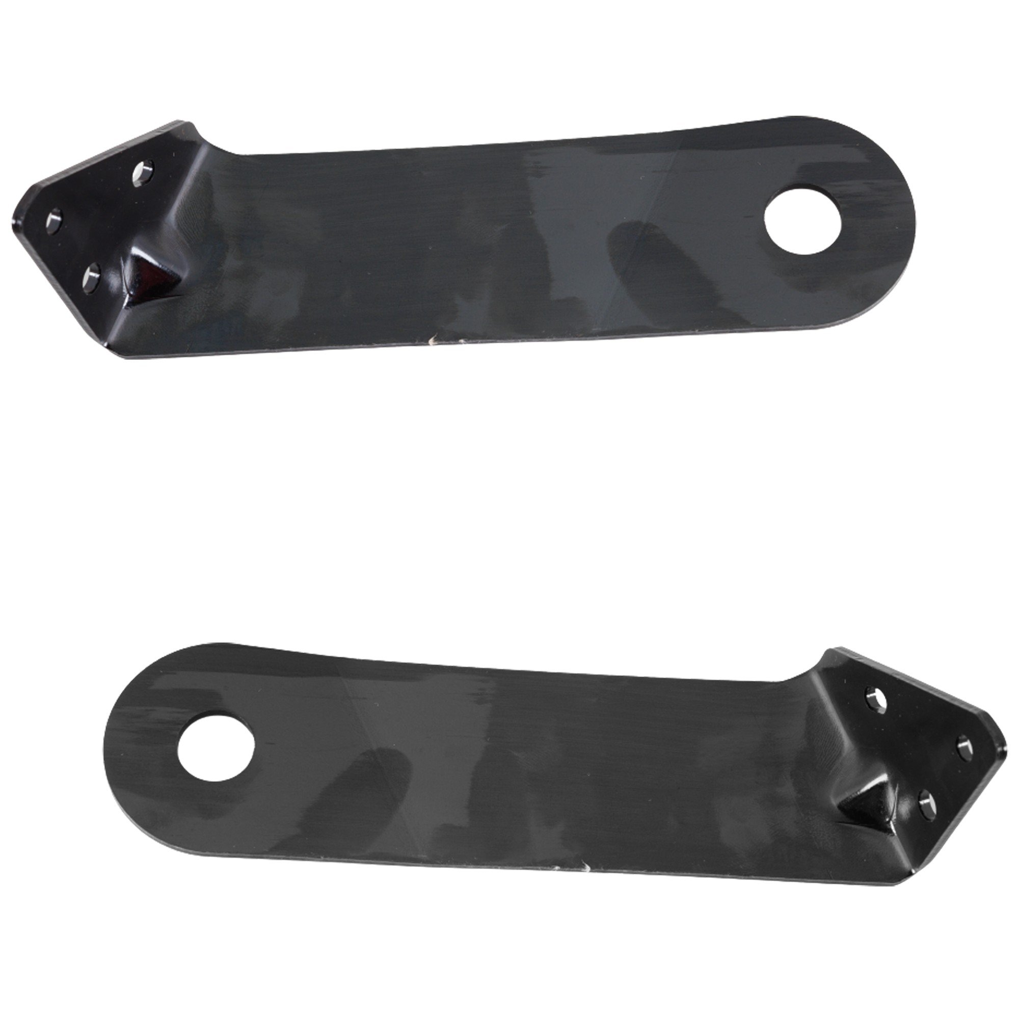Front Bumper Bracket Pair/Set for Ford Ranger 2019-2022, Right (Passenger) and Left (Driver), Outer Mounting, compatible with 2WD (Two-Wheel Drive) with FX2 Package and 4WD (Four-Wheel Drive) FX4 Off Road Package, Replacement