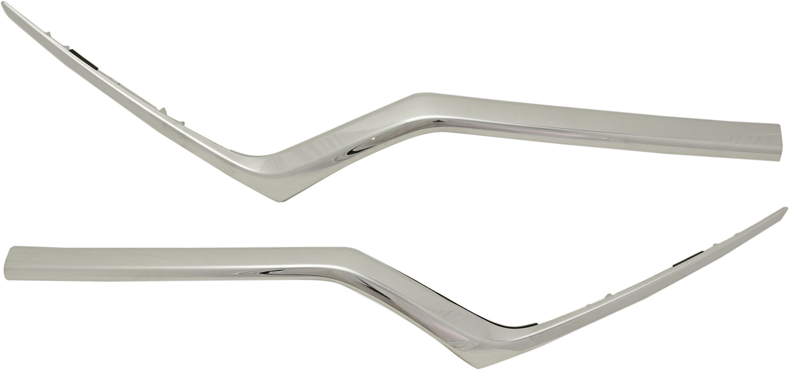 Grille Molding Pair/Set for Honda CR-V 2017-2019, Right (Passenger) and Left (Driver), North America Built Replacement
