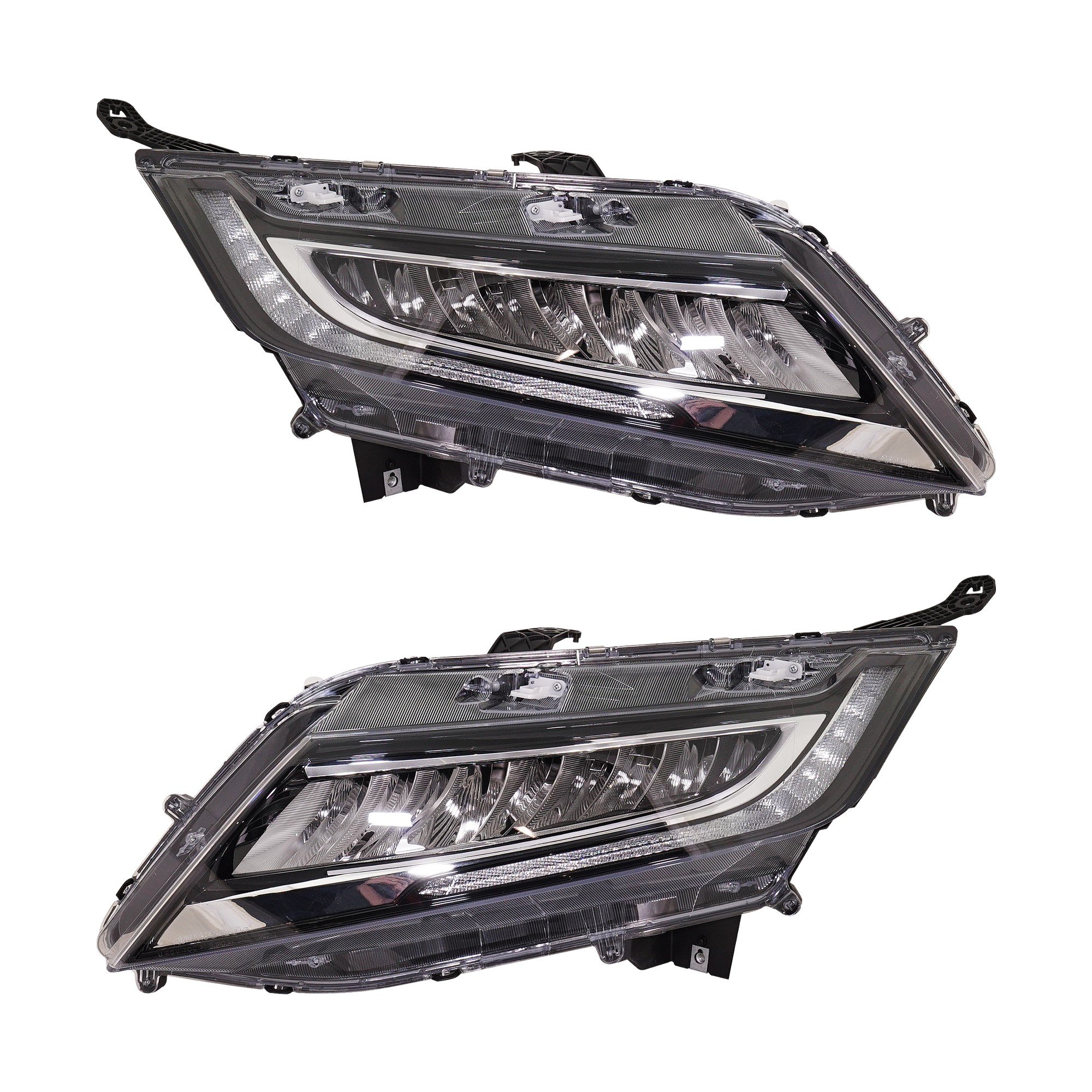 Headlight Assembly Pair/Set for Honda Odyssey 2018-2020, LED, Right (Passenger) and Left (Driver) Replacement