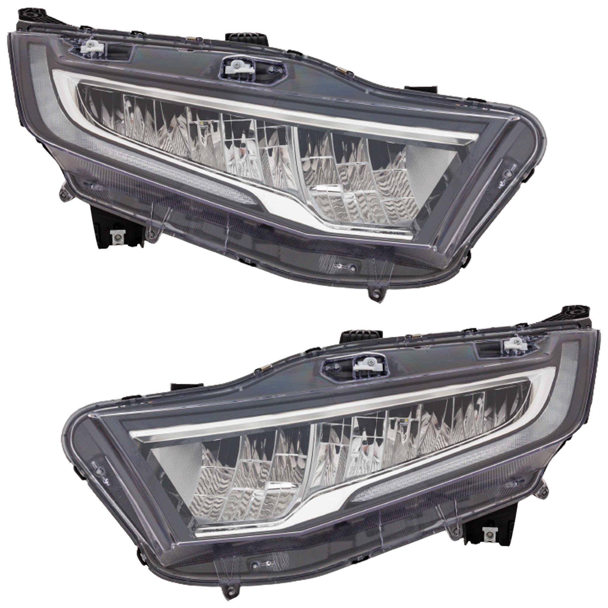 LED Headlight Assembly Pair/Set for Honda Odyssey 2021-2023, Right (Passenger) and Left (Driver), Elite/EX/EX-L/Touring Models Replacement