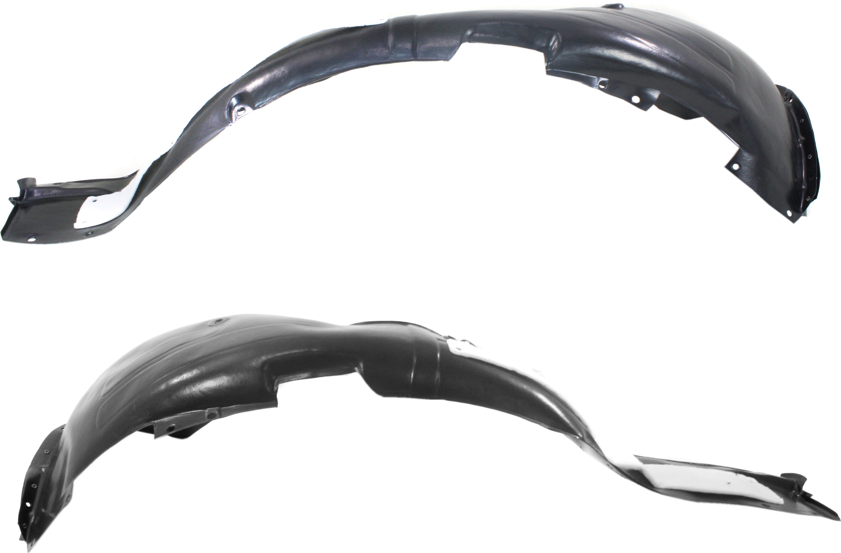 Front Fender Liner Pair/Set for Hyundai Elantra 2017-2018, Right (Passenger) and Left (Driver), USA Built Vehicle with Insulation Foam, Replacement