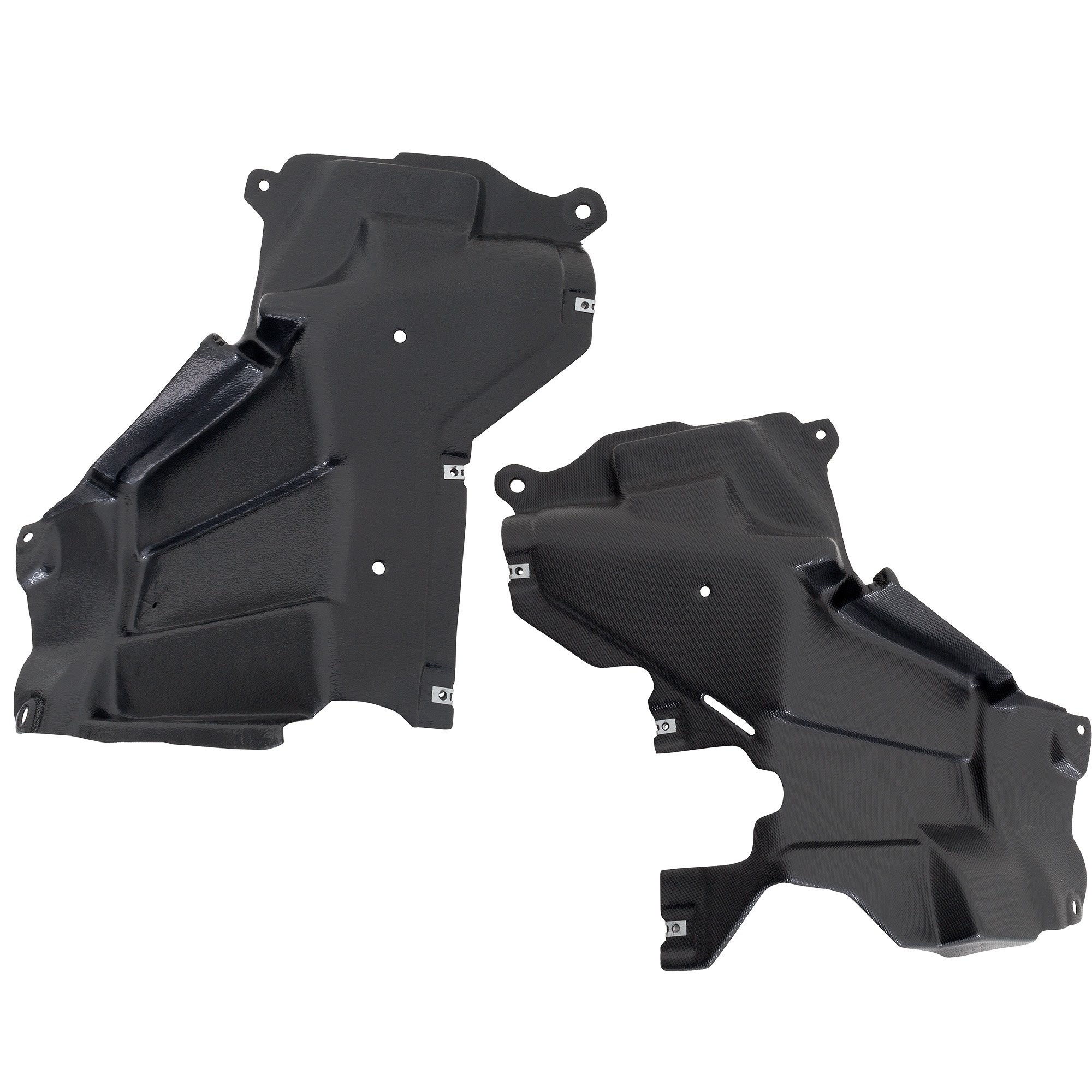 Engine Splash Shield Pair/Set for Honda Fit 2016-2017, Right (Passenger) and Left (Driver), Fit DX/LX/SE Models, Japan Built Vehicle, Replacement