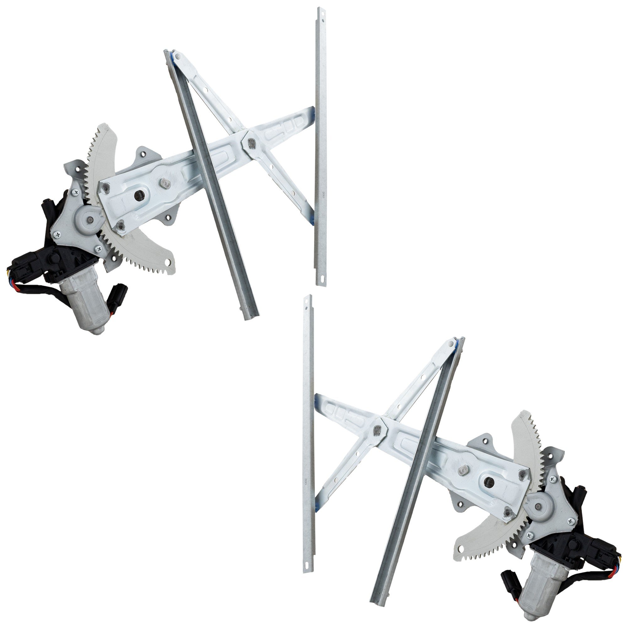 Front Window Regulator with Motor for Honda Odyssey 2011-2017, Right (Passenger) and Left (Driver) Replacement Pair/Set 