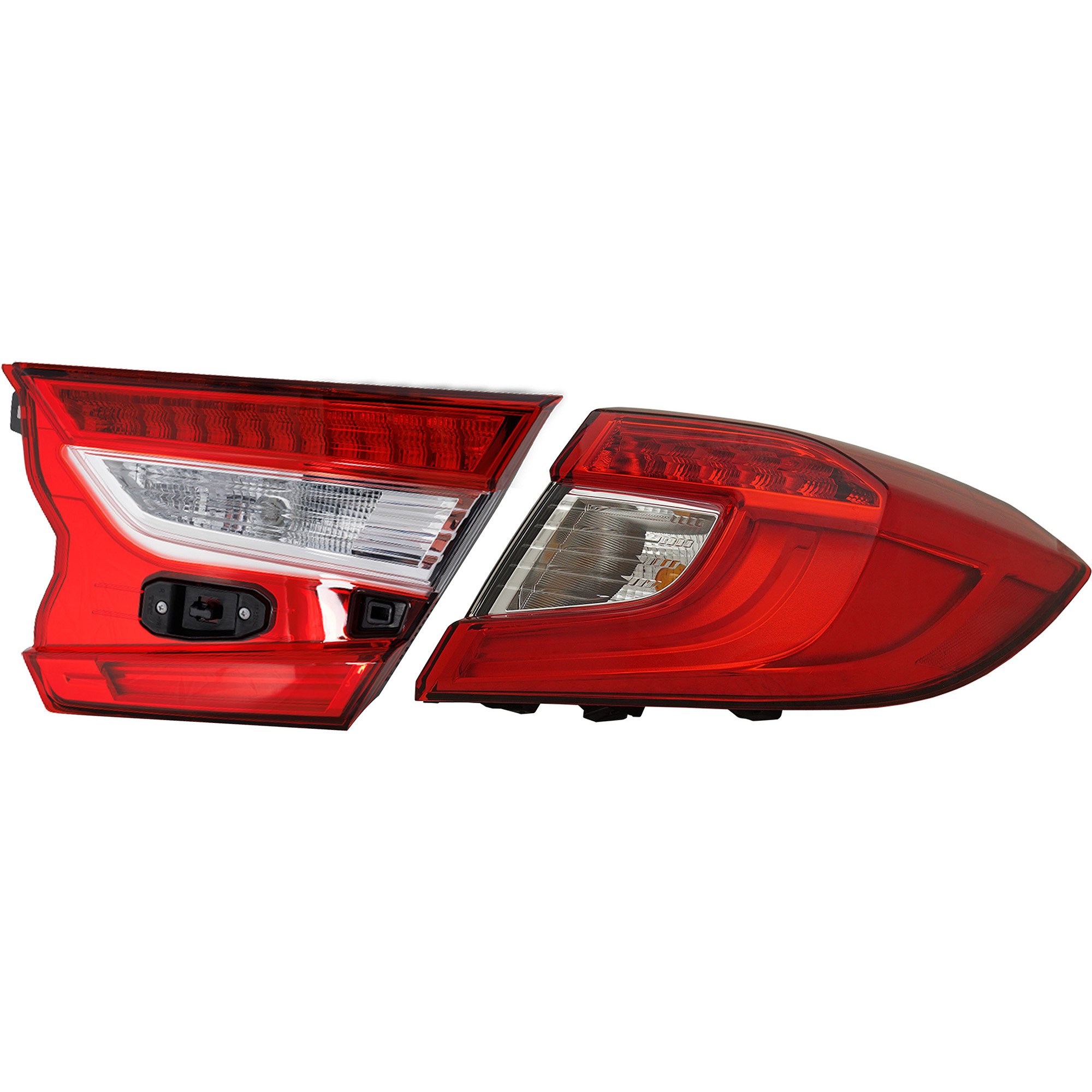 Tail Light Set for Honda Accord 2018-2022, Right (Passenger) Side, Inner and Outer Replacement