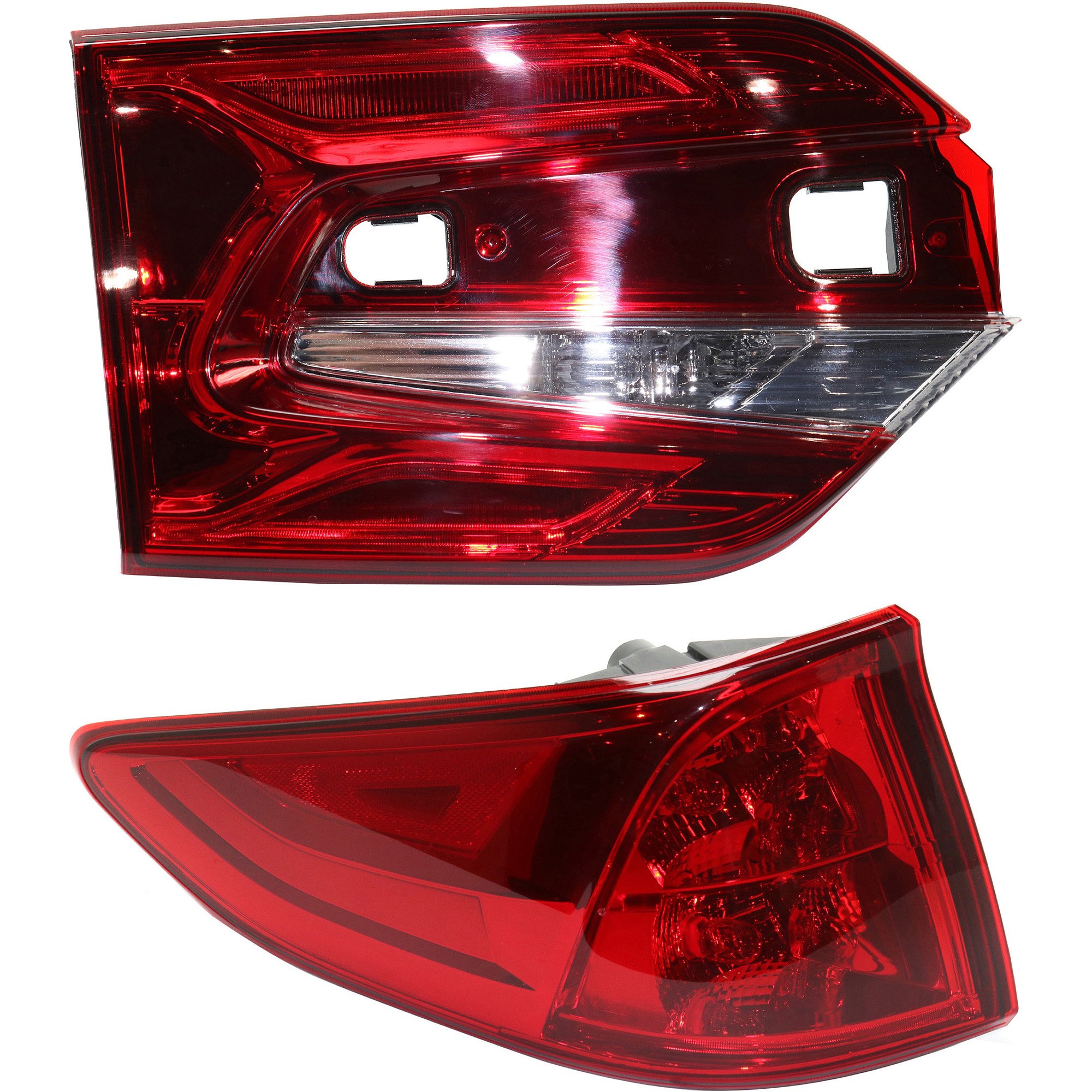 Tail Light Set for Honda Odyssey 2018-2023, Inner and Outer Left (Driver) Replacement