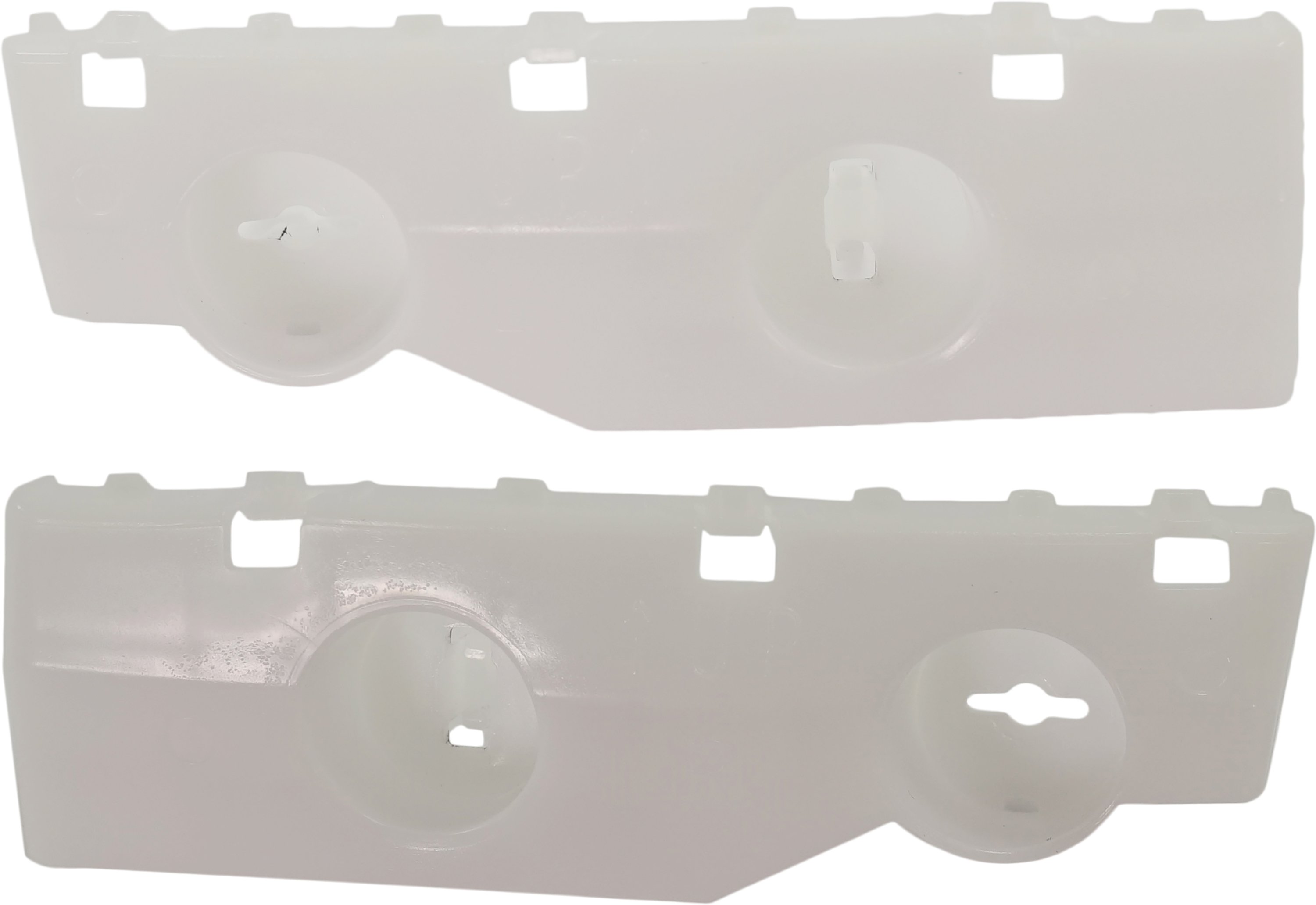 Front Bumper Bracket Pair/Set for Infiniti QX56 (2011-2013) & QX80 (2014-2017), Right (Passenger) & Left (Driver), Replacement