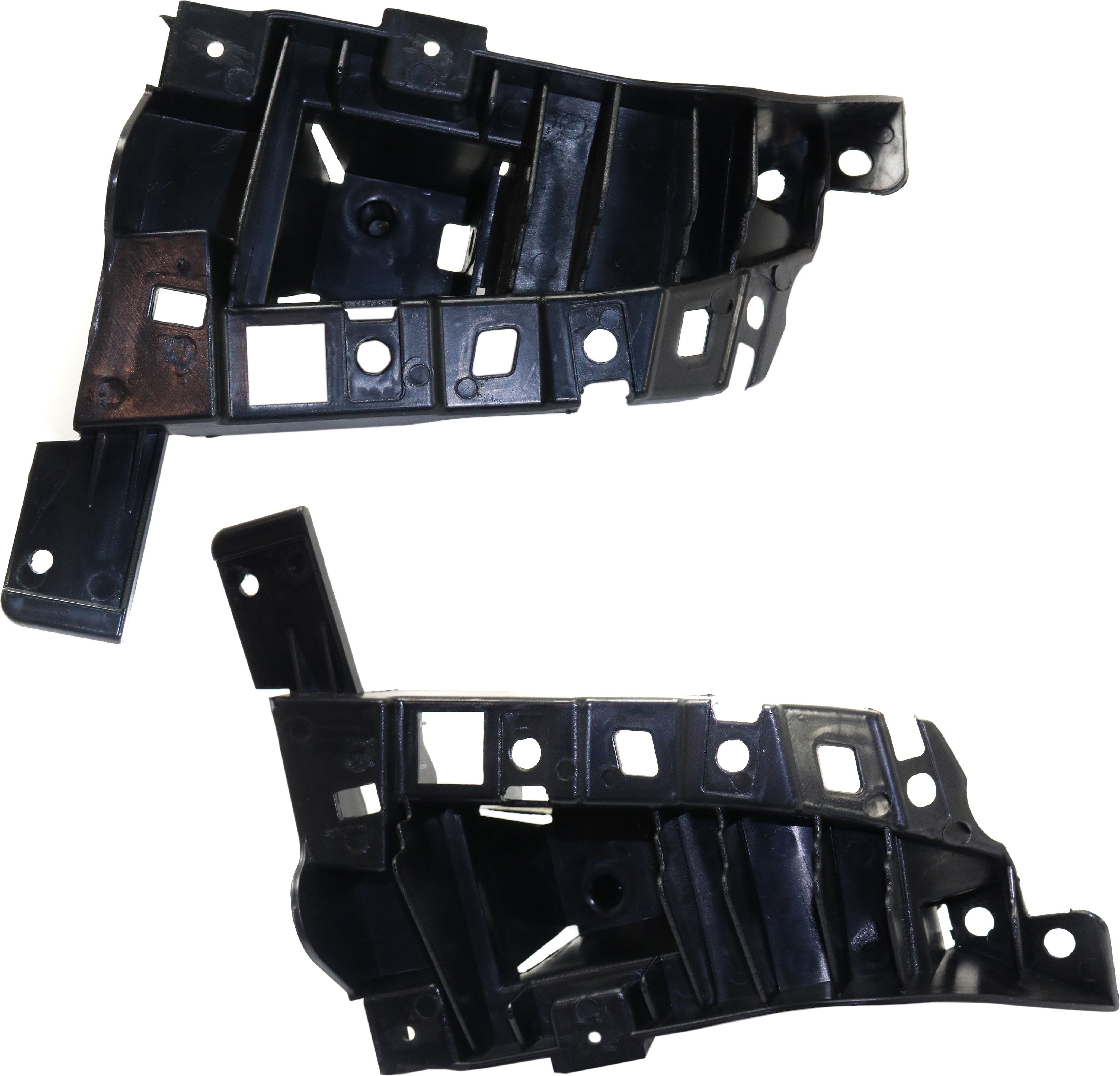 Front Bumper Bracket Pair/Set for Jeep Cherokee 2014-2018, Lower, Steel, Right (Passenger) and Left (Driver), Replacement