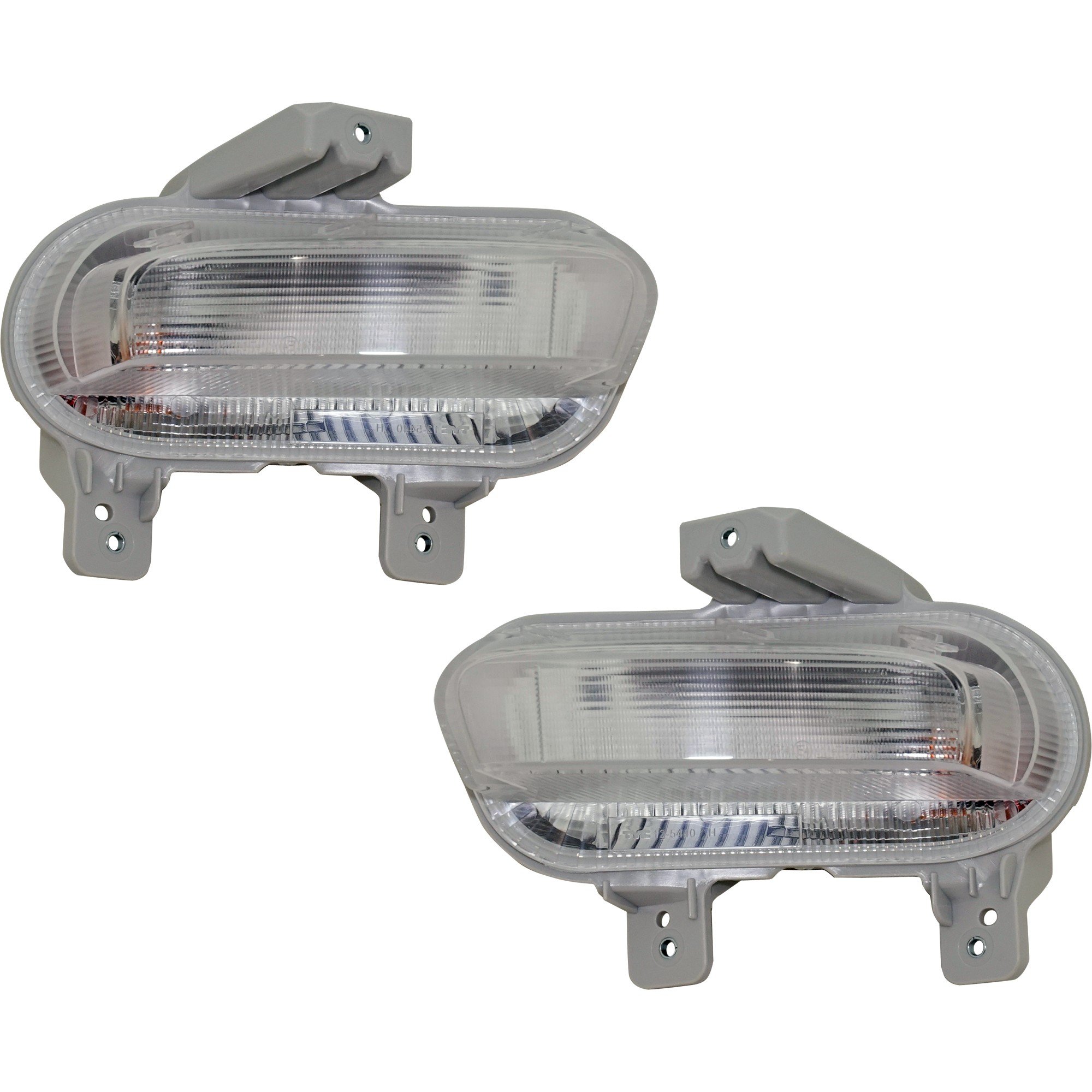 Signal Light Assembly Pair/Set for Jeep Renegade 2019-2022, Includes Right (Passenger) and Left (Driver) Park/Signal Light, Type 1 Replacement