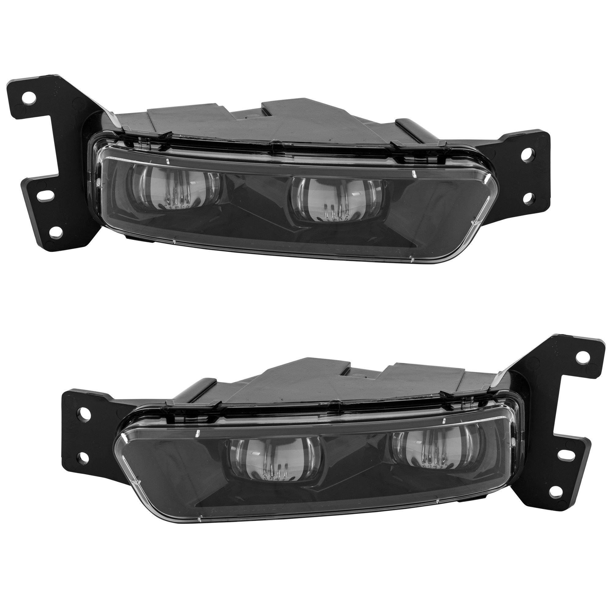 Front Fog Light Assembly LED for Dodge Durango 2014-2022, Jeep Grand Cherokee 2017-2021, Jeep Grand Cherokee WK 2022, Right (Passenger) and Left (Driver), Replacement Pair/Set