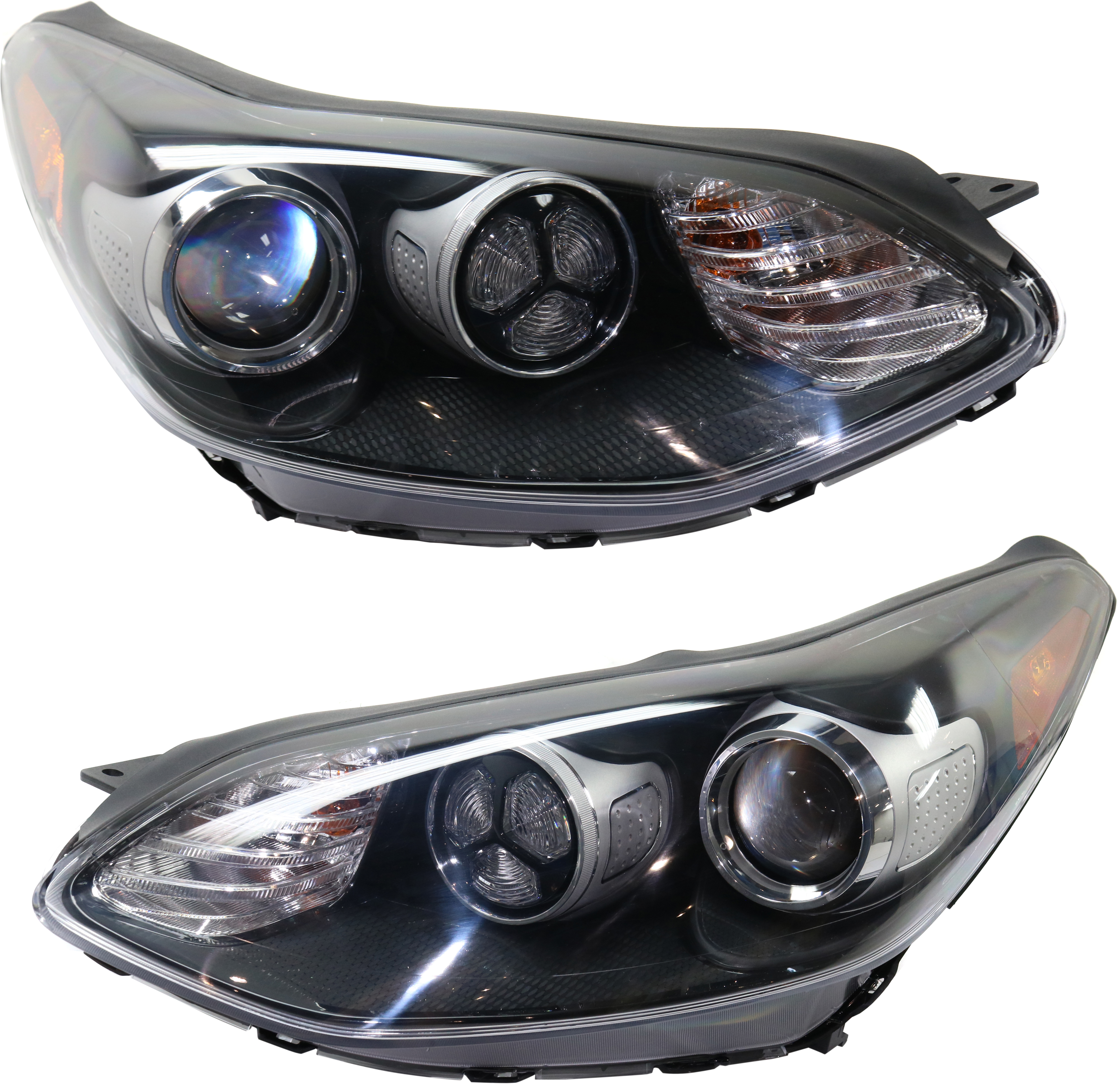 Headlight Assembly for Kia Sportage 2017-2022, Right (Passenger) and Left (Driver), Halogen, FWD (Front-Wheel Drive) Replacement Pair/Set