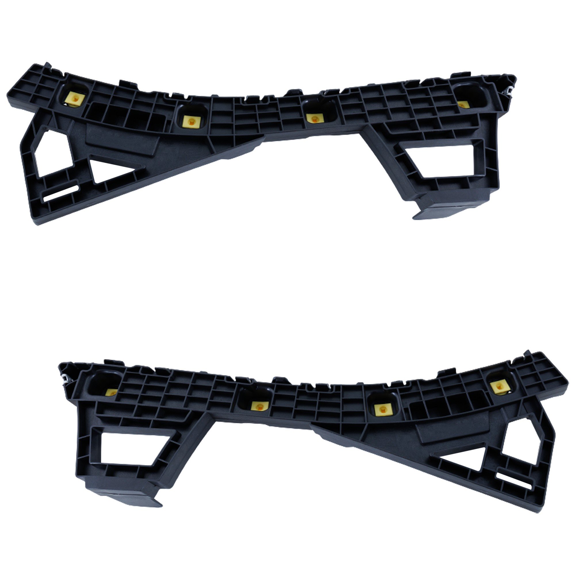 Upper Rear Bumper Bracket Pair/Set for 2019-2020 Kia Forte Sedan, Right (Passenger) and Left (Driver) Side Replacement