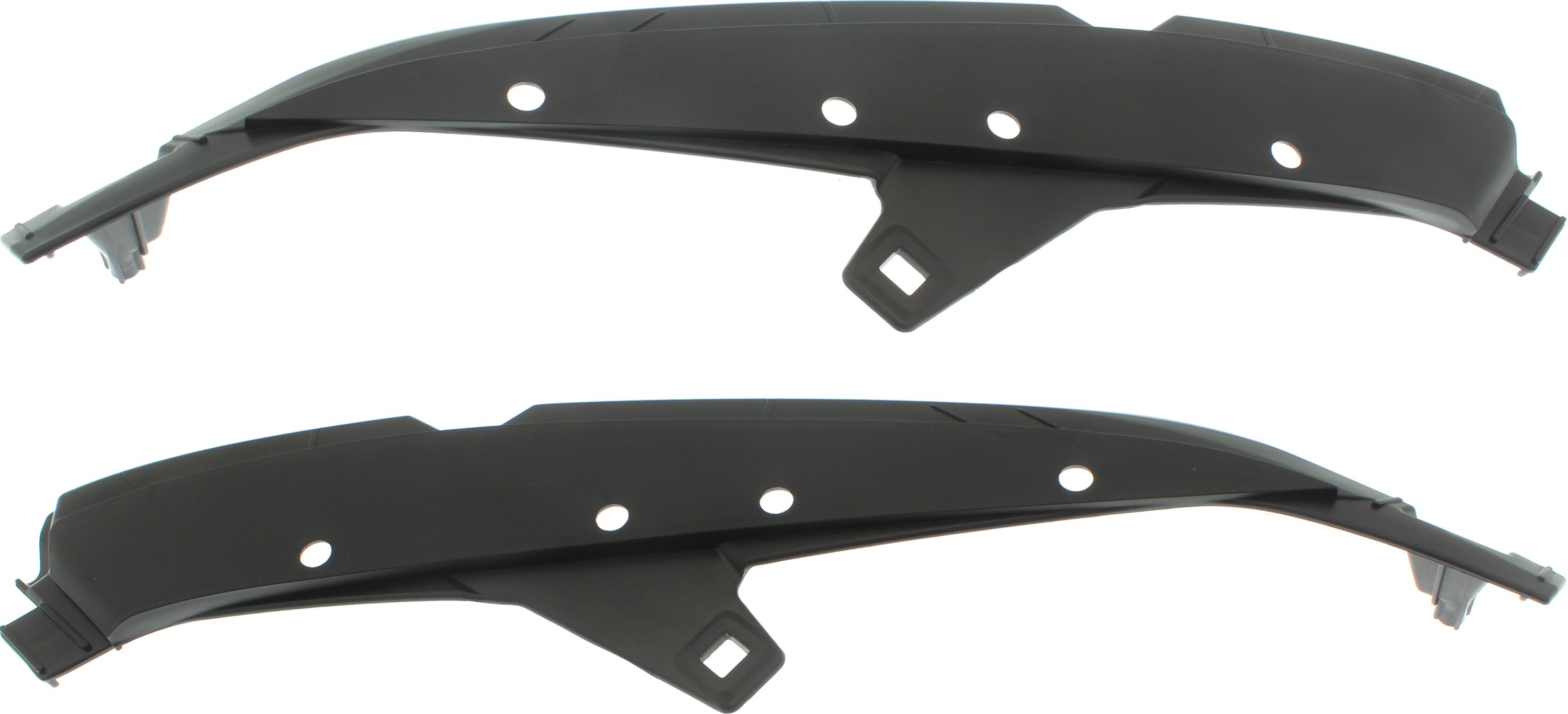 Front Bumper Bracket Pair/Set for 2016-2019 Lexus RX350/RX450H, Right (Passenger) and Left (Driver) Replacement