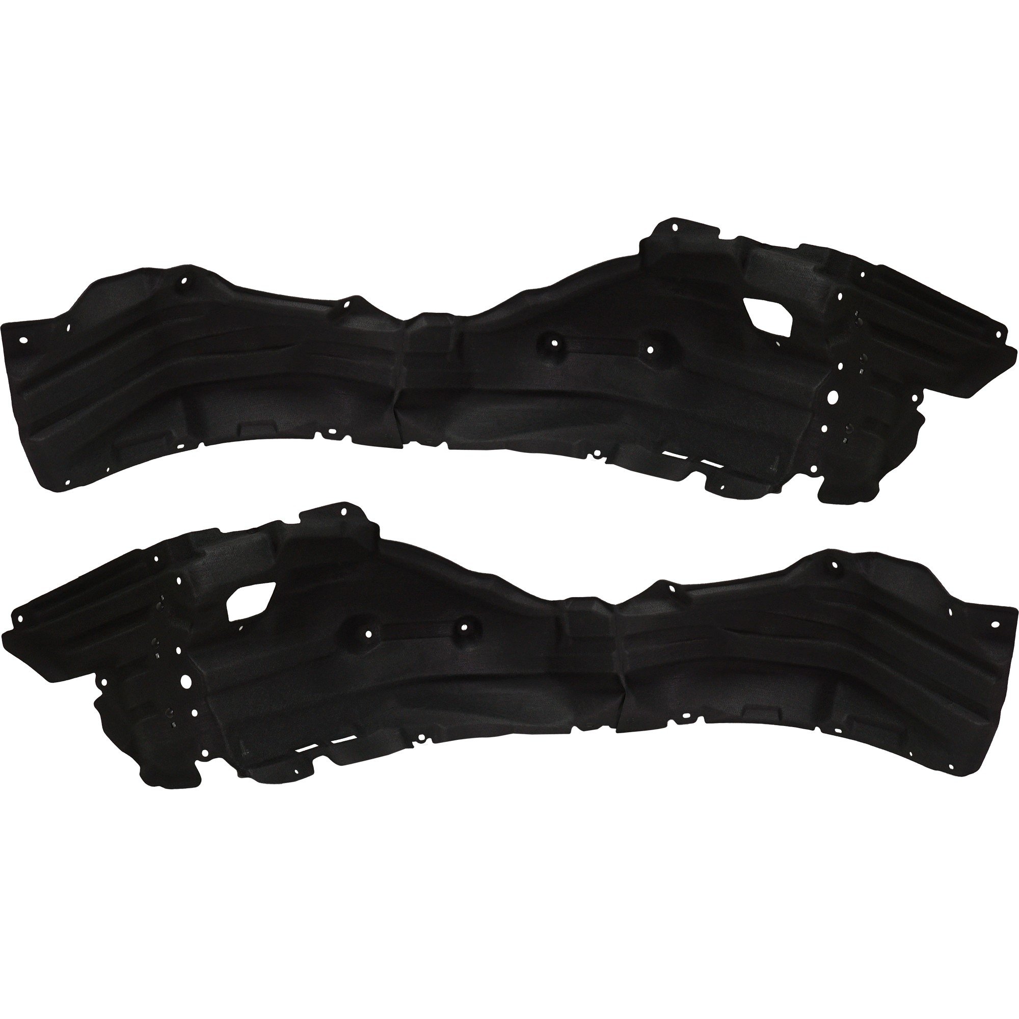 Front Fender Liner Pair/Set for 2017-2020 Lexus IS300/IS350, Right (Passenger) and Left (Driver) Side Replacement