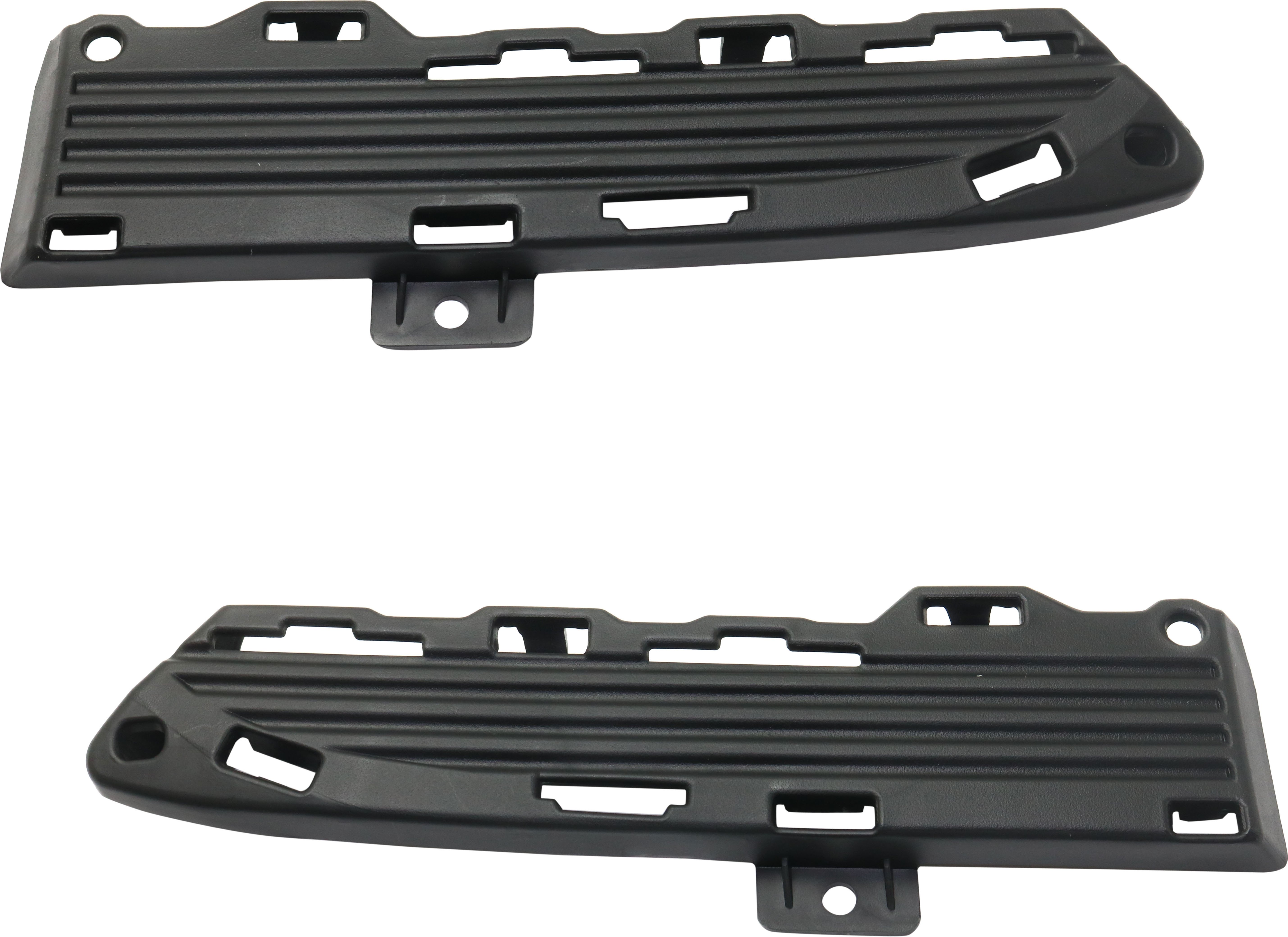 Fog Light Cover for COOPER 2014-2021, Right (Passenger) and Left (Driver), Pair/Set of 2, Textured Black Replacement