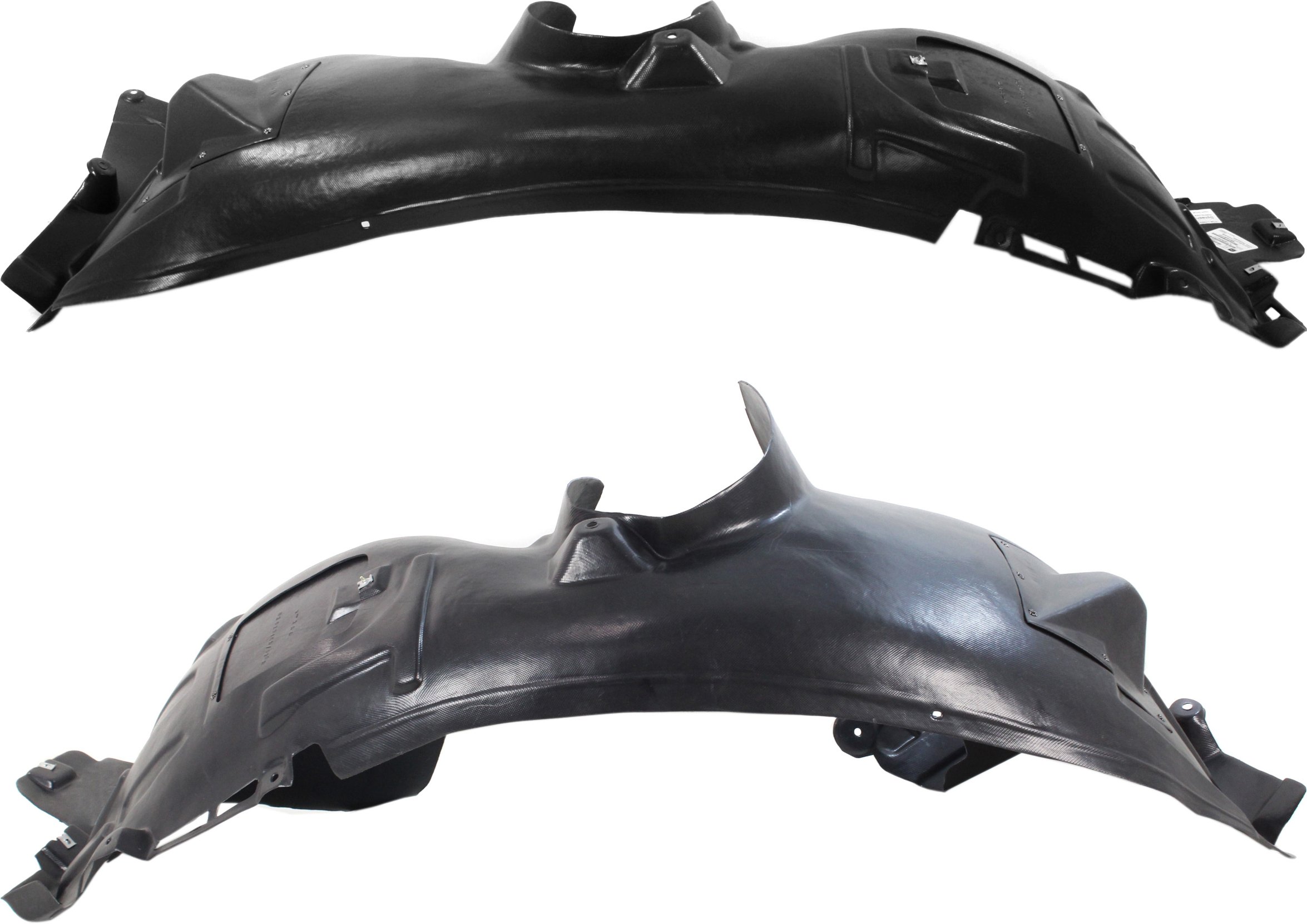 Pair/Set - Front Fender Liner Assembly for Mercedes-Benz CLA45 AMG 2014-2019, Right (Passenger) and Left (Driver), Replacement Set 