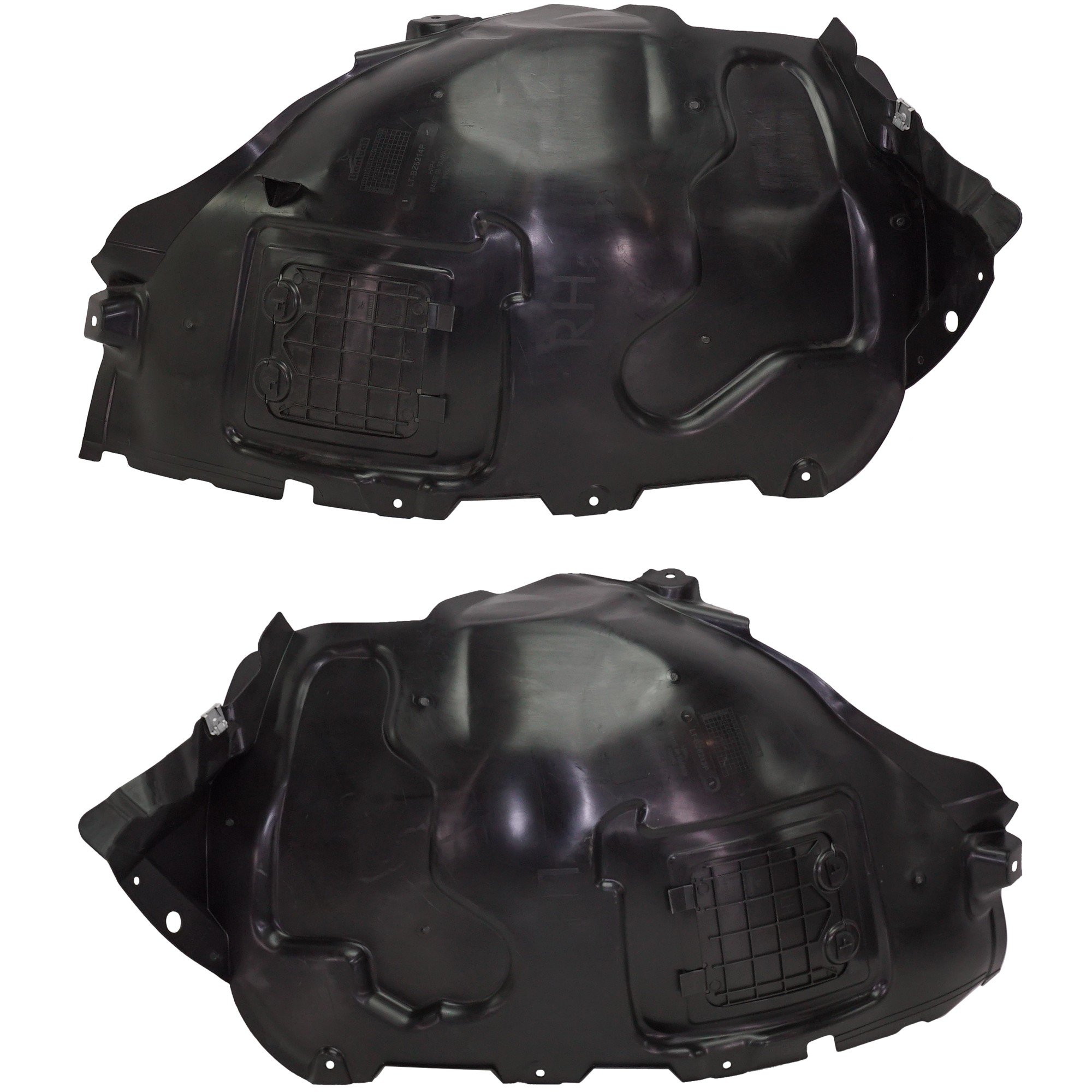 Front Fender Liner for Mercedes-Benz GLC300 (2016-2022) / GLC43 AMG (2017-2022), Right (Passenger) and Left (Driver) Front Section Replacement Pair/Set