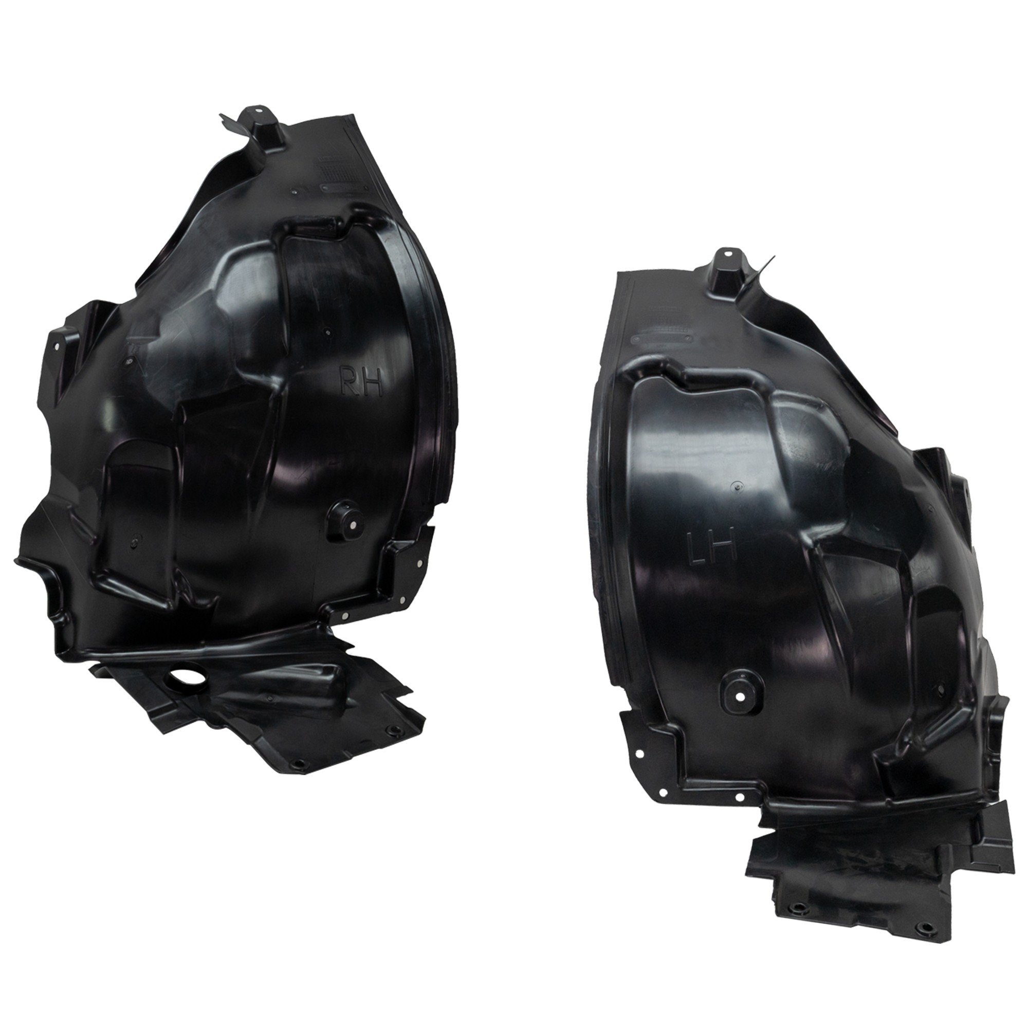 Front Fender Liner Replacement Pair/Set for Mercedes-Benz GLC-Class 2016-2023, Right (Passenger) and Left (Driver) Rear Section