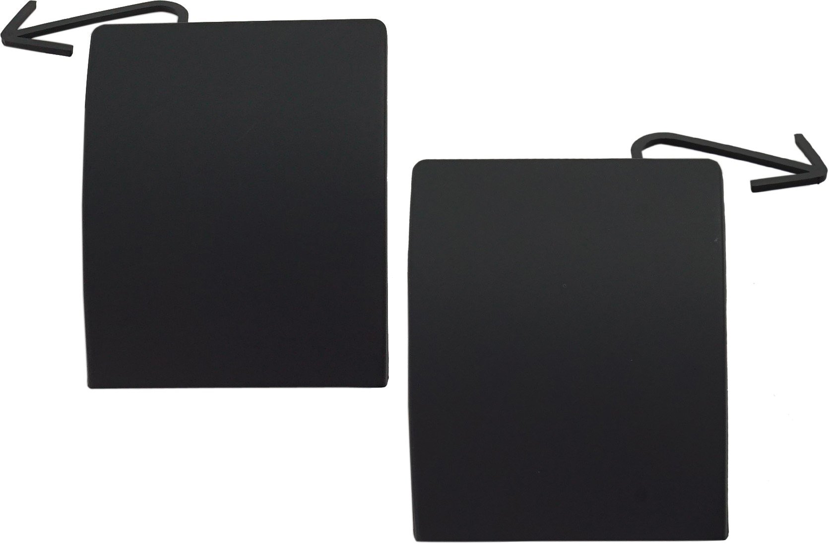 Front Jack Hole Cover Pair/Set for Mercedes-Benz E-Class 2010-2017, Right (Passenger) and Left (Driver), Convertible/Coupe with AMG Styling Package Replacement