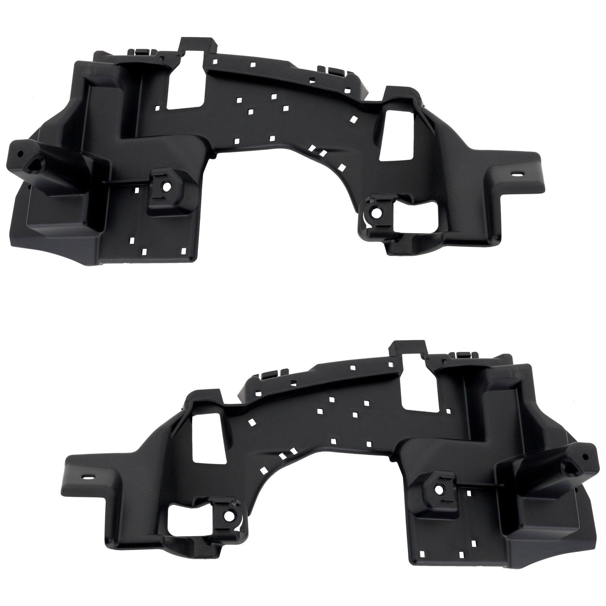 Rear Bumper Bracket Pair/Set for Mercedes-Benz C300 Sedan 2019-2021, Outer, Right (Passenger) and Left (Driver), with AMG Styling Package, Replacement