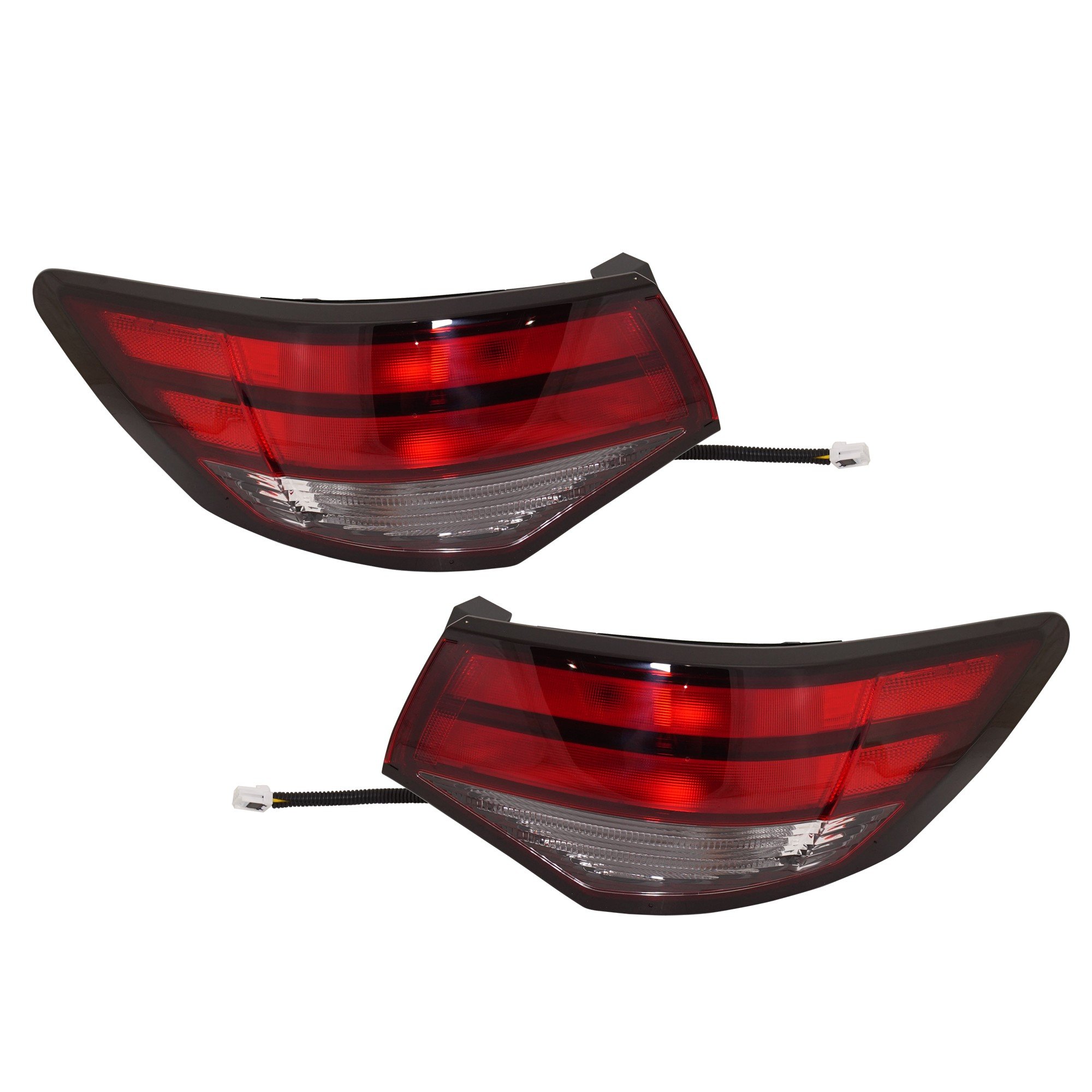 Outer Tail Light Assembly for Nissan Sentra 2020-2023, Right (Passenger) and Left (Driver), Halogen Replacement Pair/Set