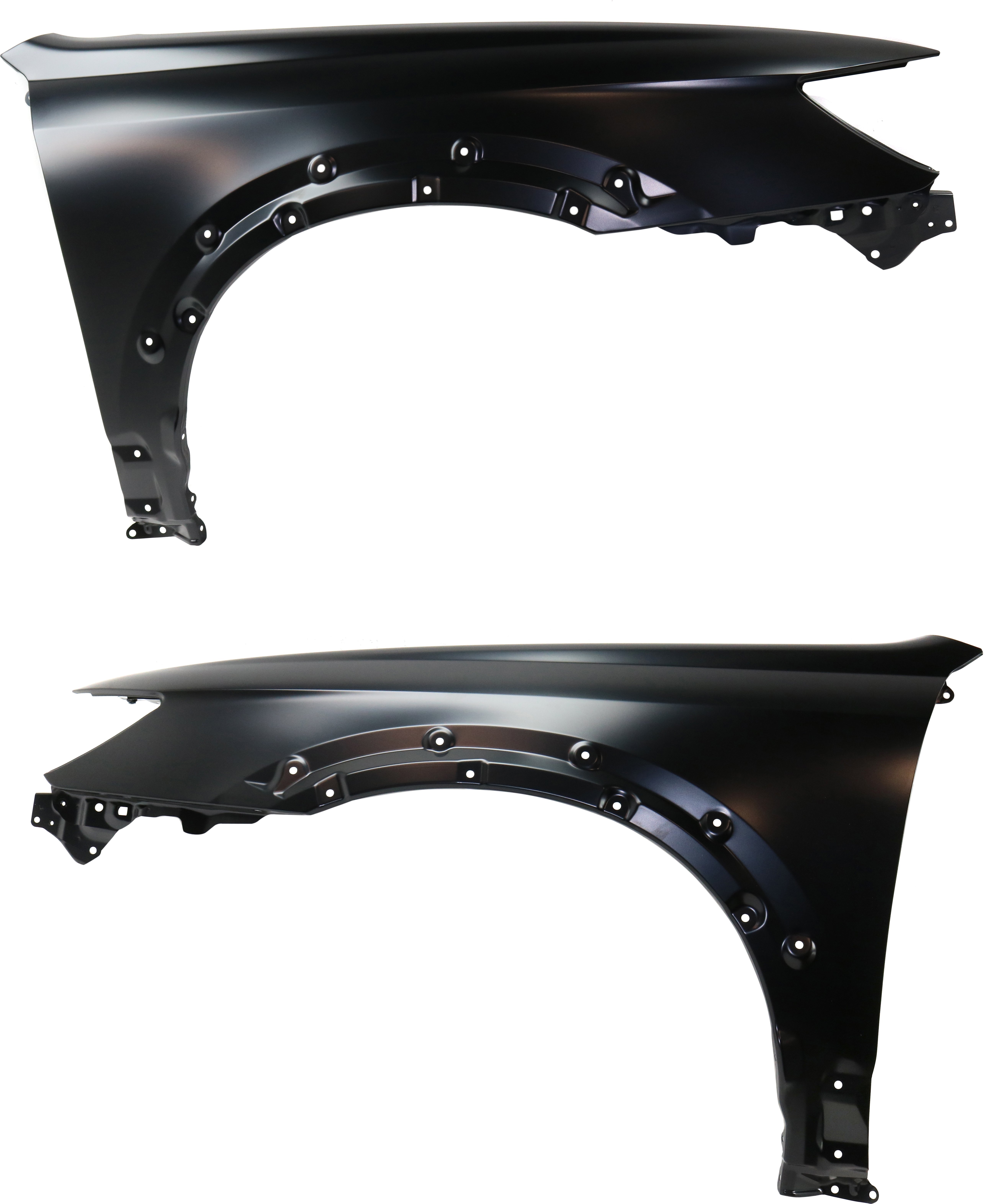 Front Fender Pair/Set for 2008-2009 Subaru Outback, Right (Passenger) and Left (Driver), Primed (Ready to Paint), Replacement