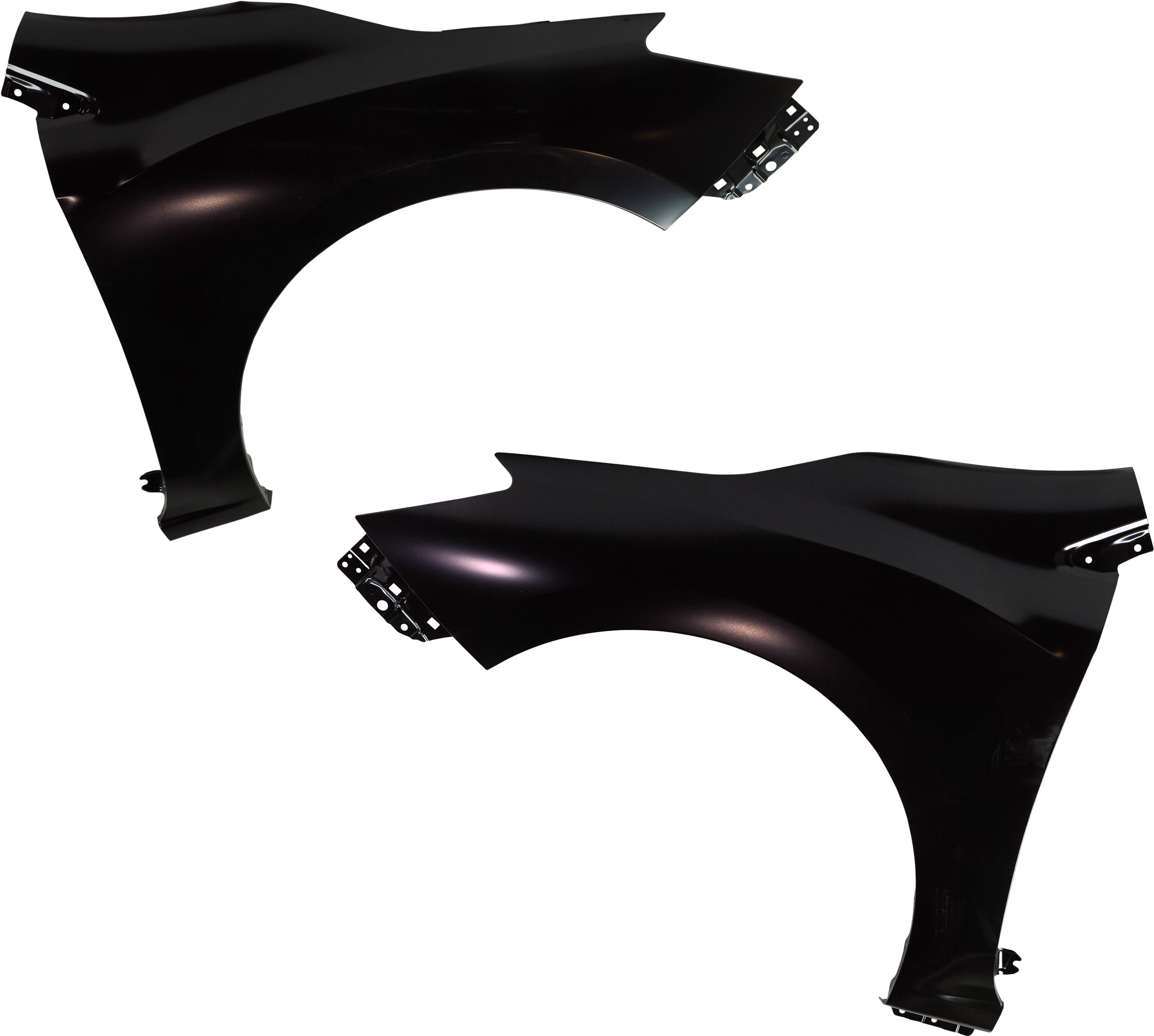 Front Fender Pair/Set for 2017-2022 Subaru Impreza, Right (Passenger) and Left (Driver), Sedan/Wagon, Steel, Primed (Ready to Paint) Replacement