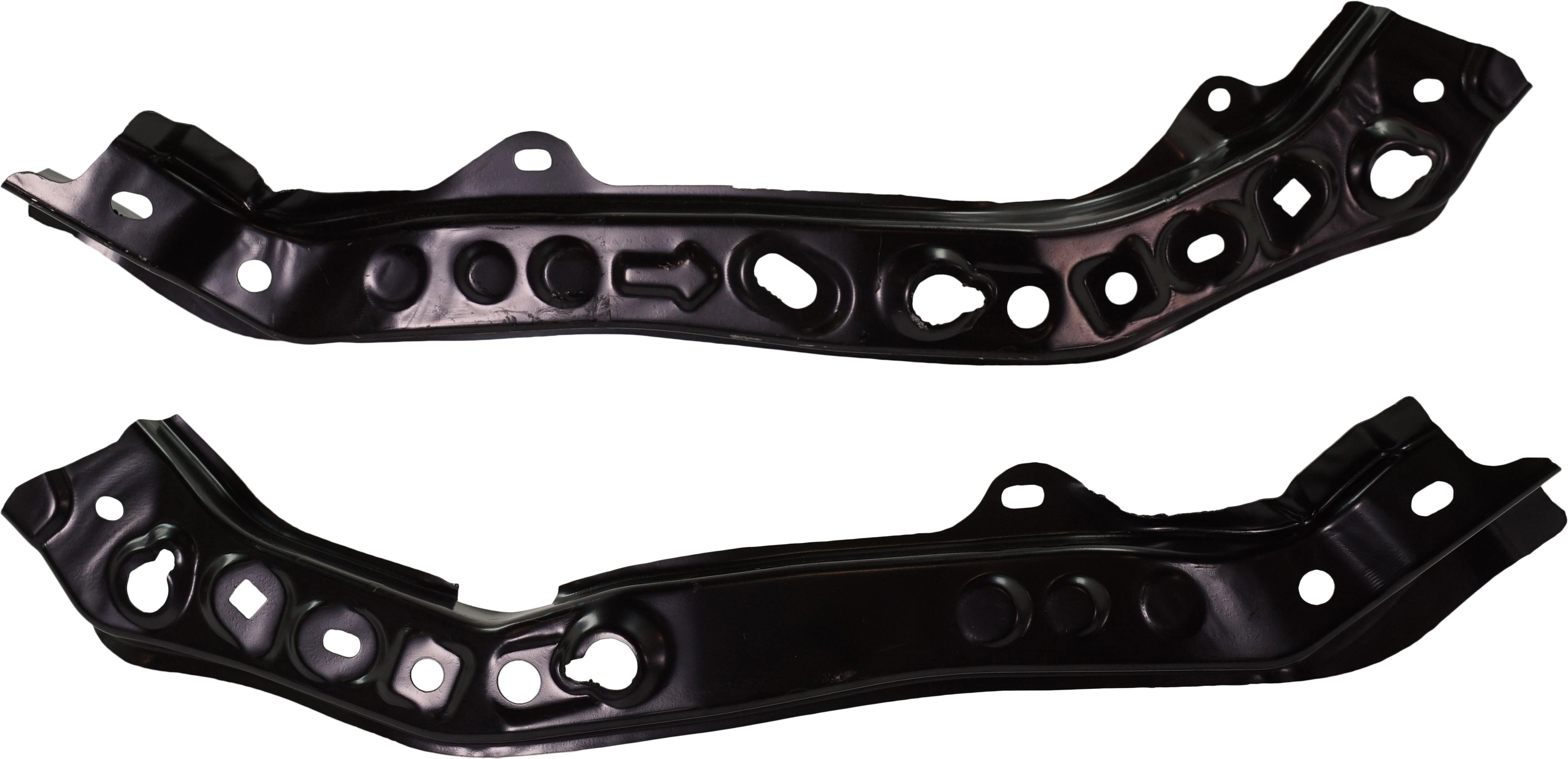 Radiator Support Upper Right (Passenger) and Left (Driver), Tie Bar Pair/Set for 2020-2023 Toyota Corolla, Sedan/Hatchback Models, Replacement