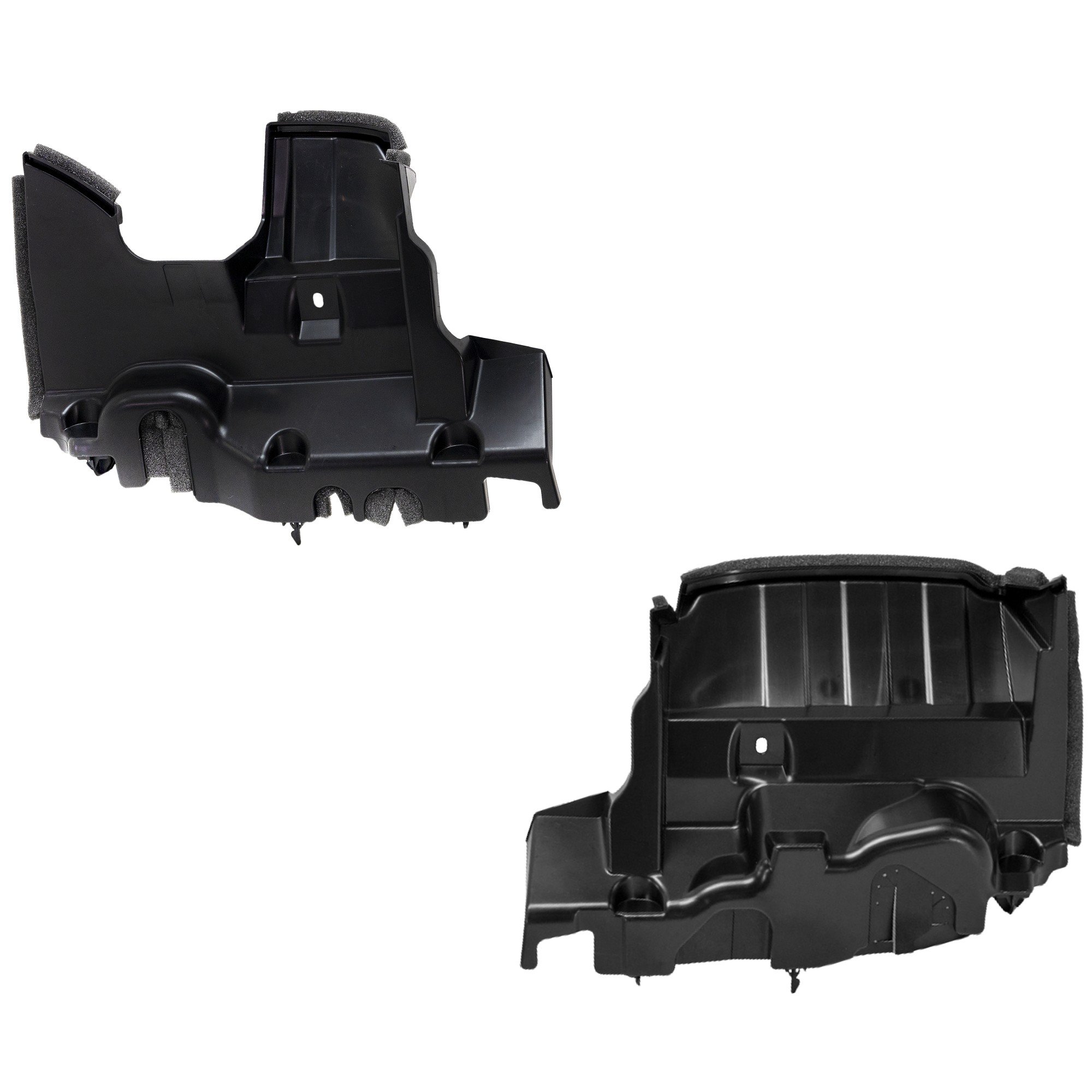 Radiator Support Pair/Set for Toyota 4Runner 2014-2023, Right (Passenger) and Left (Driver), Deflector, 17-Inch Wheels Replacement