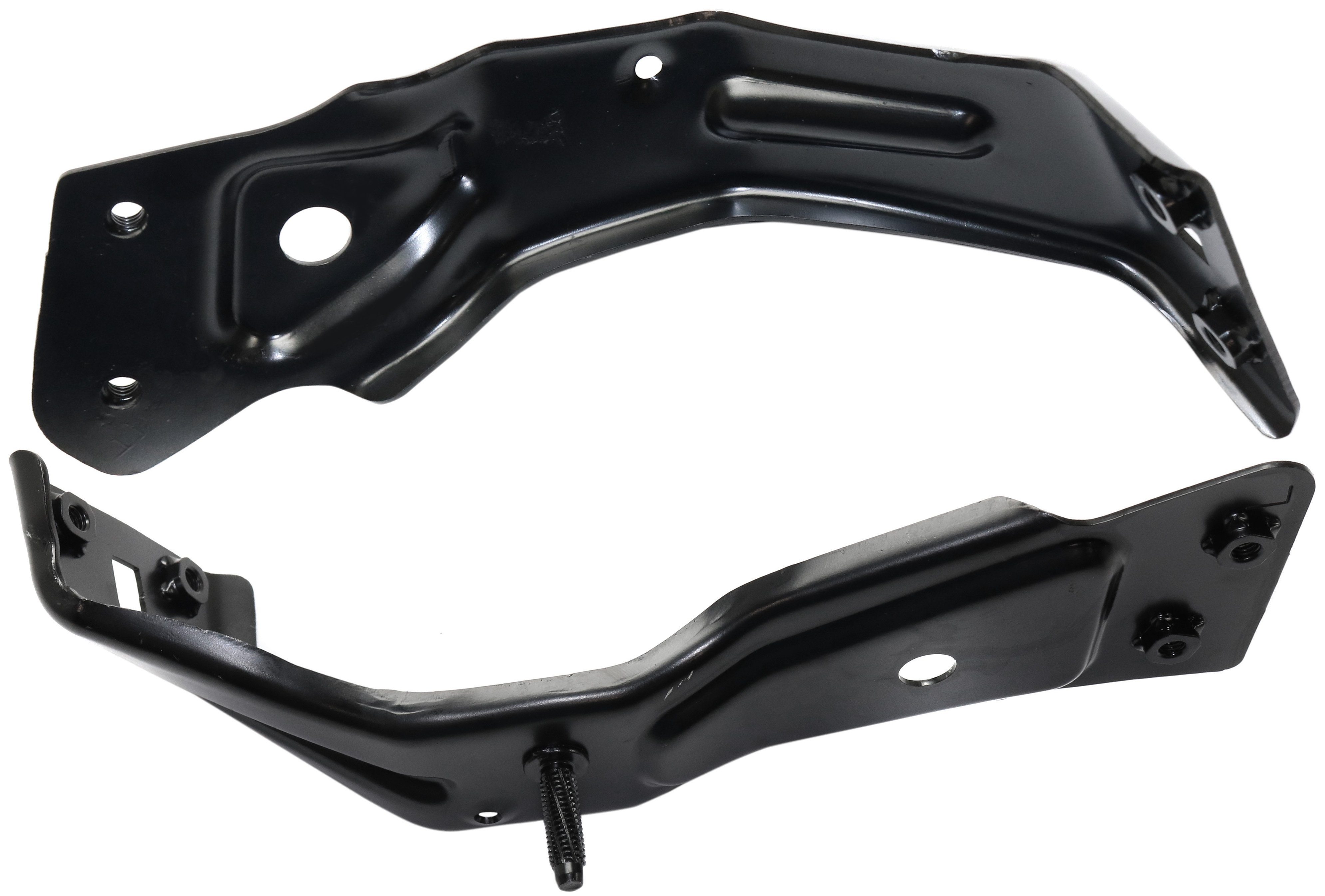 Front Fender Support Pair/Set for 2011-2018 Volkswagen Jetta Sedan, Right (Passenger) & Left (Driver) Sides, Replacement