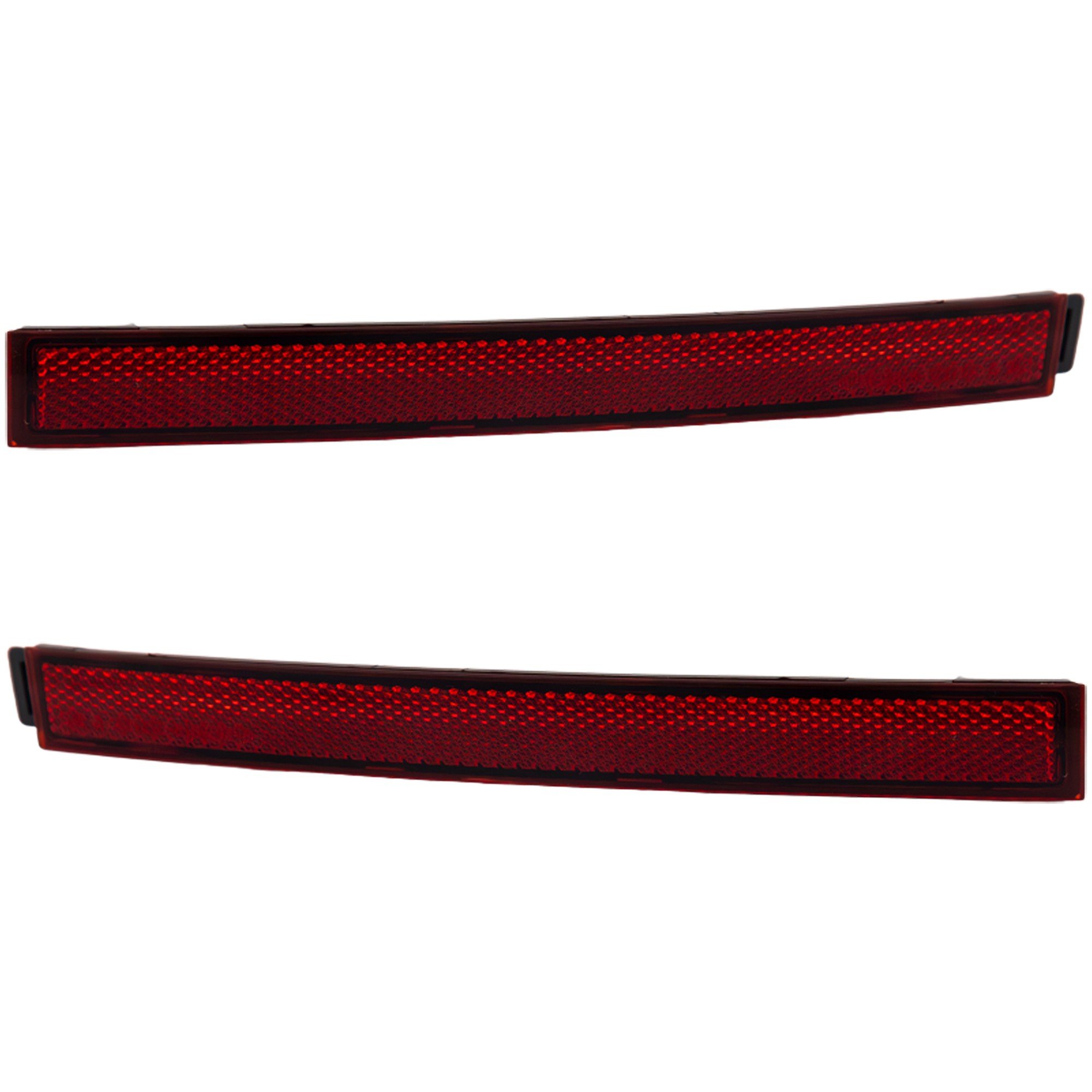Rear Bumper Reflector Light Pair/Set for Volkswagen Tiguan 2022-2023, Right (Passenger) and Left (Driver), Inner Models, Fits Comfortline R-Line Black, Highline R-Line, SE R-Line Black, SEL R-Line - Replacement