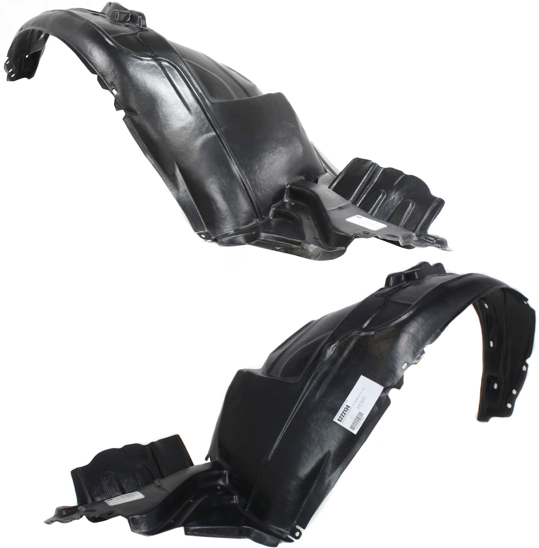 Front Fender Liner Pair/Set for Subaru Impreza 2002-2003 Right (Passenger) and Left (Driver) Replacement