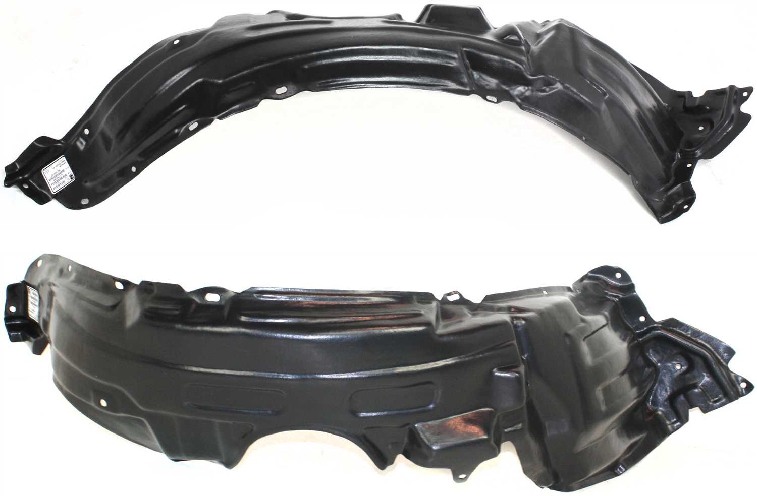 Front Fender Liner Pair/Set for XB 2004-2006, Right (Passenger) and Left (Driver) Replacement