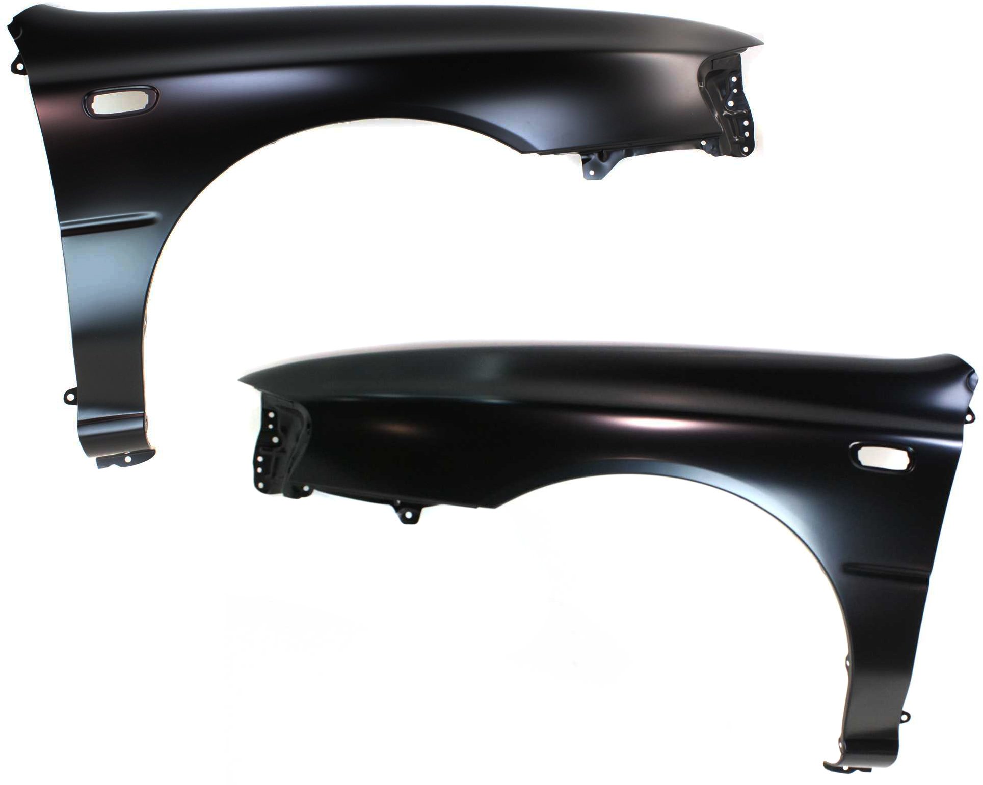 Front Fender Pair/Set for Subaru Impreza 1997-2001, Right (Passenger) and Left (Driver) Sides, Primed (Ready to Paint), Compatible with Brighton/L/Outback Models, Replacement
